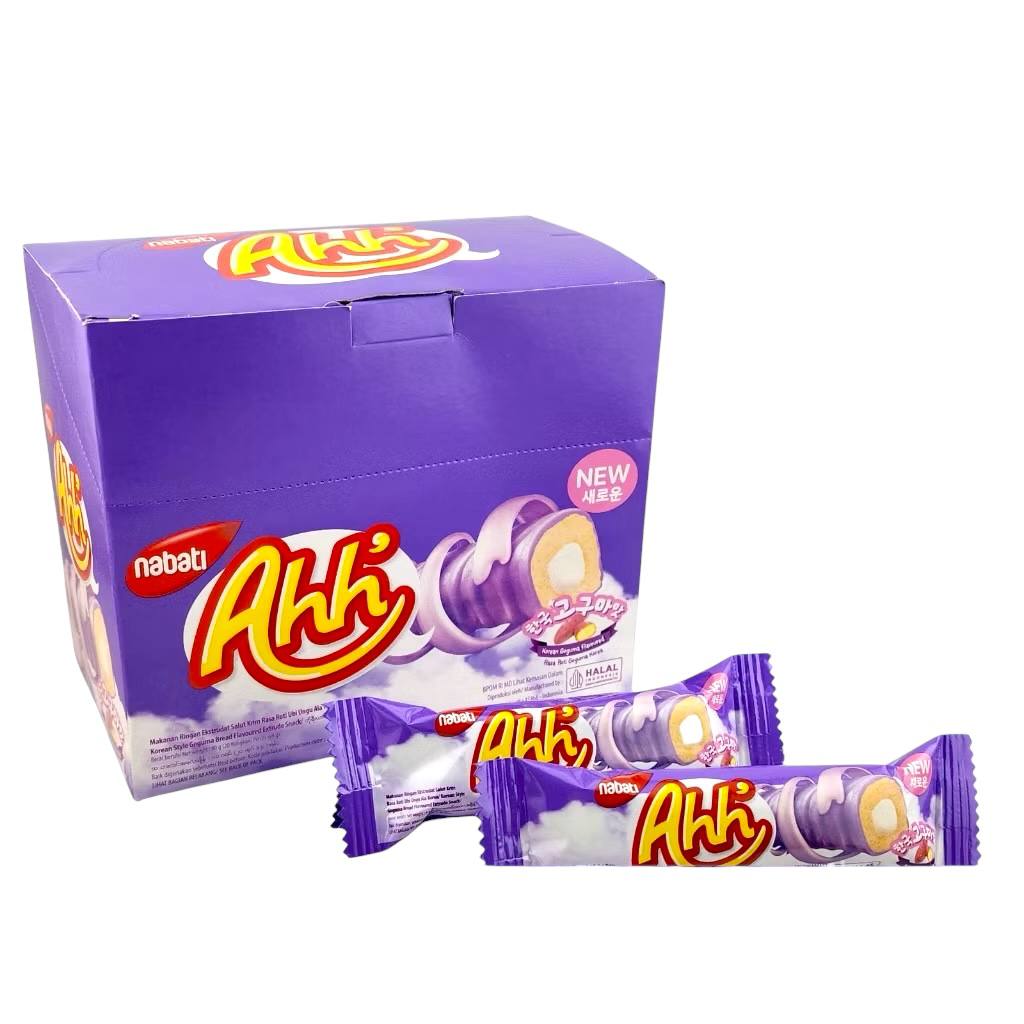 (AHH /Short) 20pcs x6.5g Nabati Richeese Richoco Ahh' Extra 20% [Cheese / Chocolate]