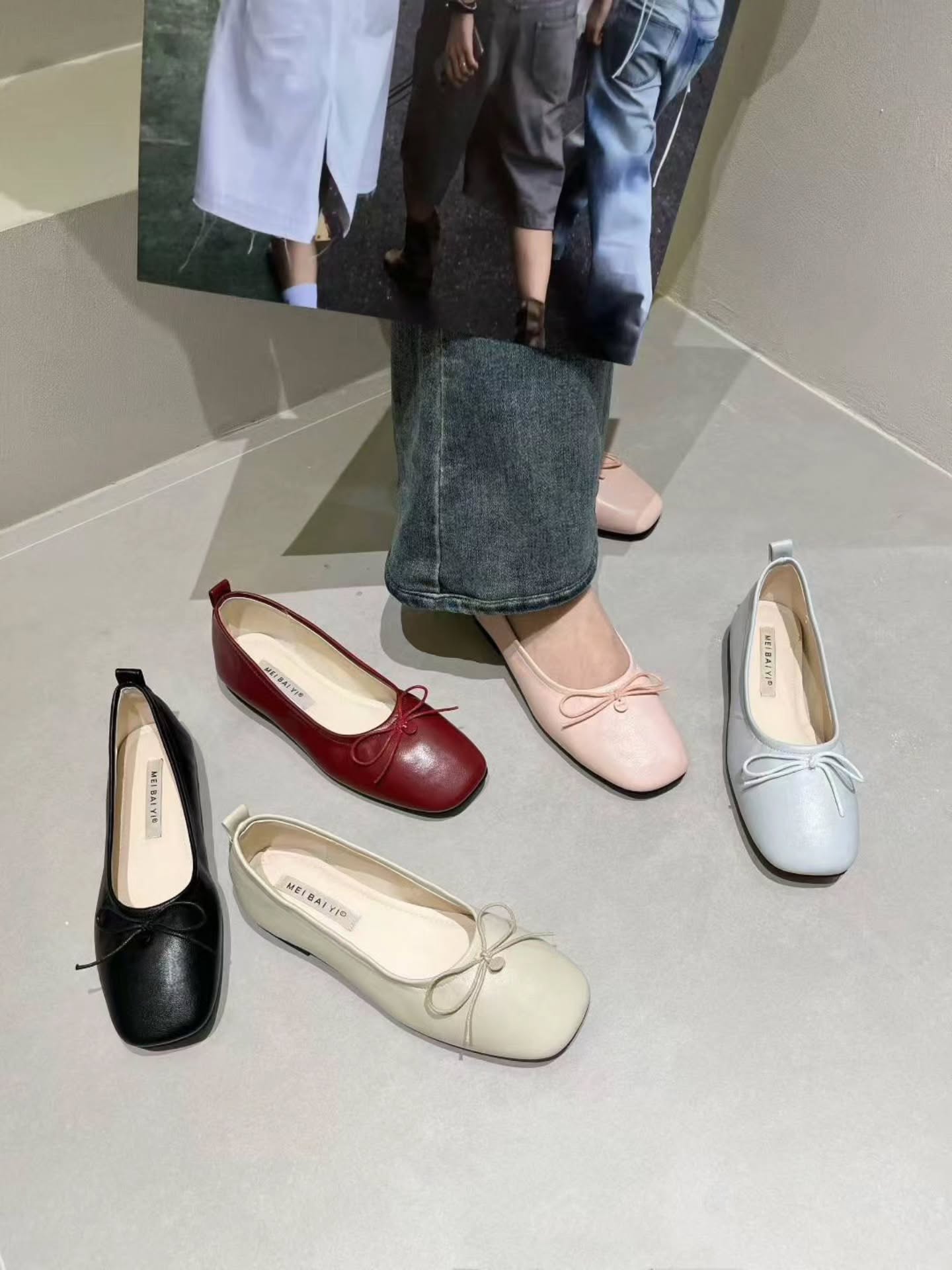 6638-75 极简法式芭蕾平底鞋 🇨🇳