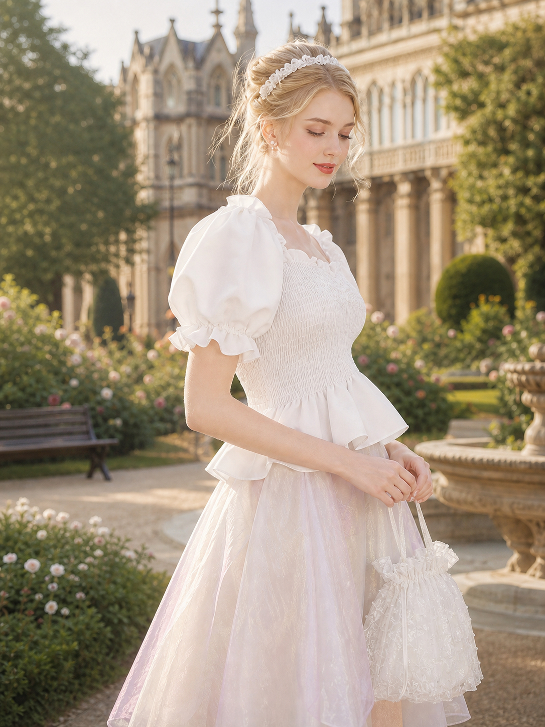 白雪童話告白Princess Victoria Blouse