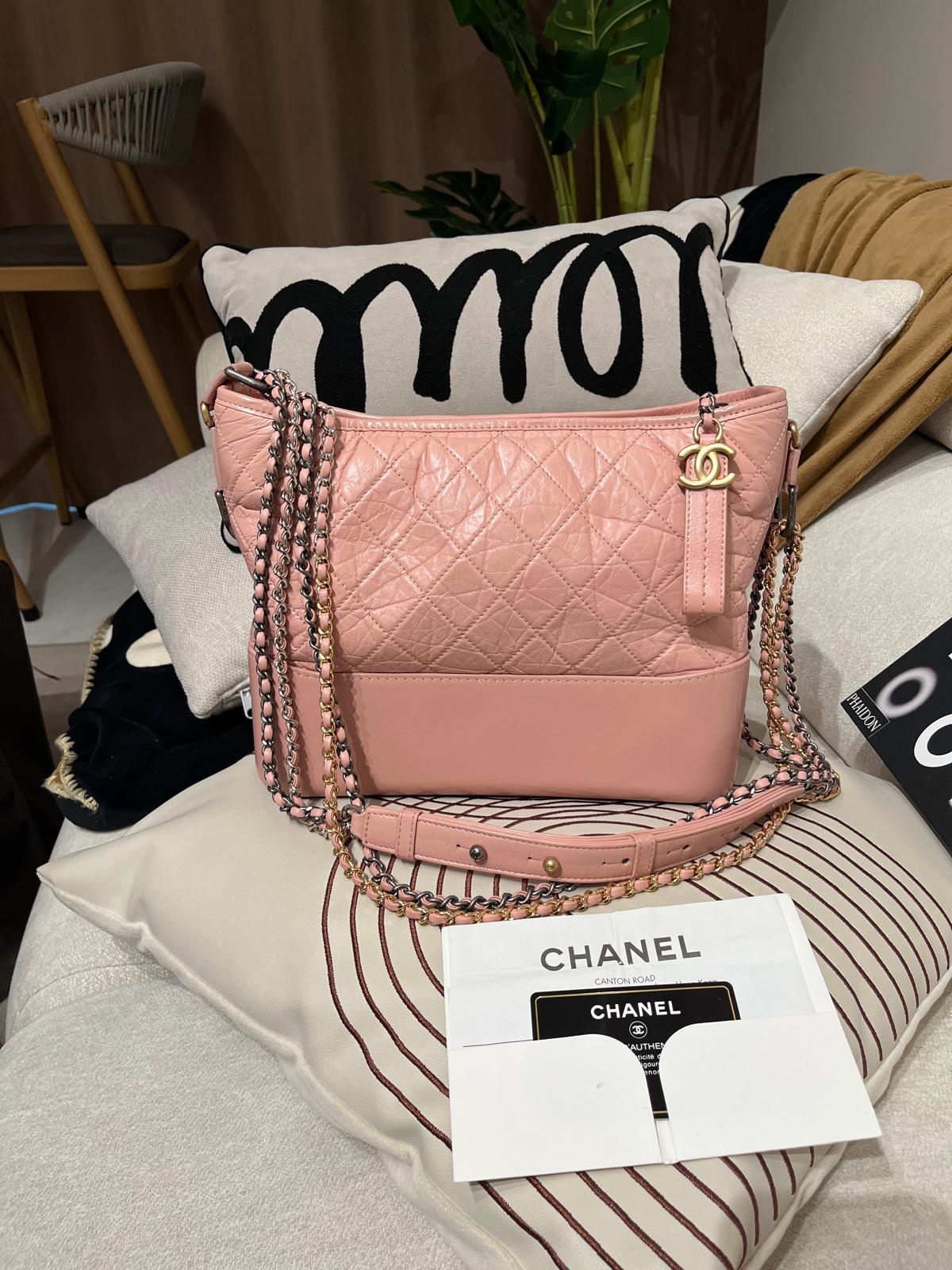 Chanel gabrielle hobo medium 100%Authentic , 96%new ✅收據 ✅card ✅dust bag 