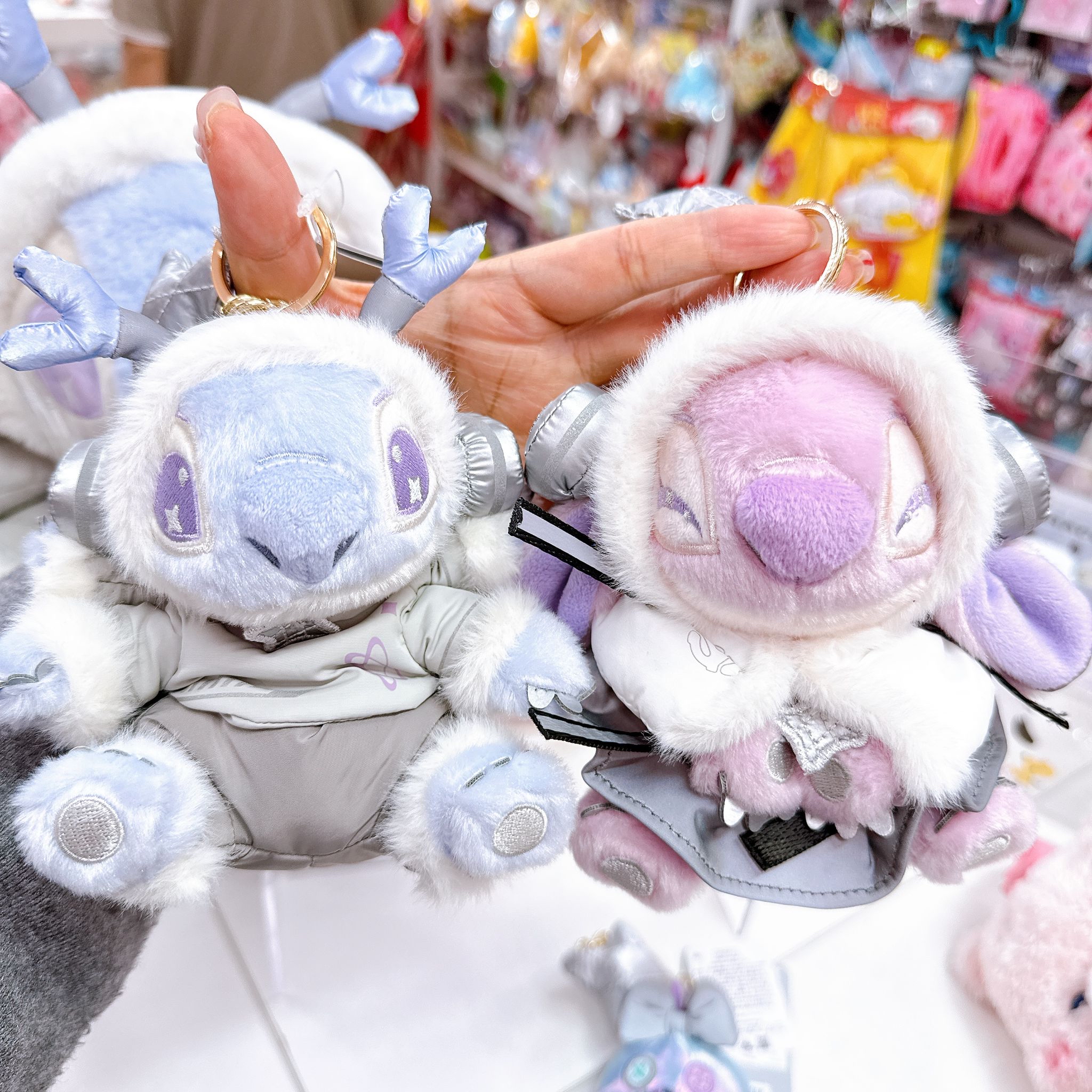 日本直送東京迪士尼史迪仔冬日外星人系列公仔/公仔掛飾