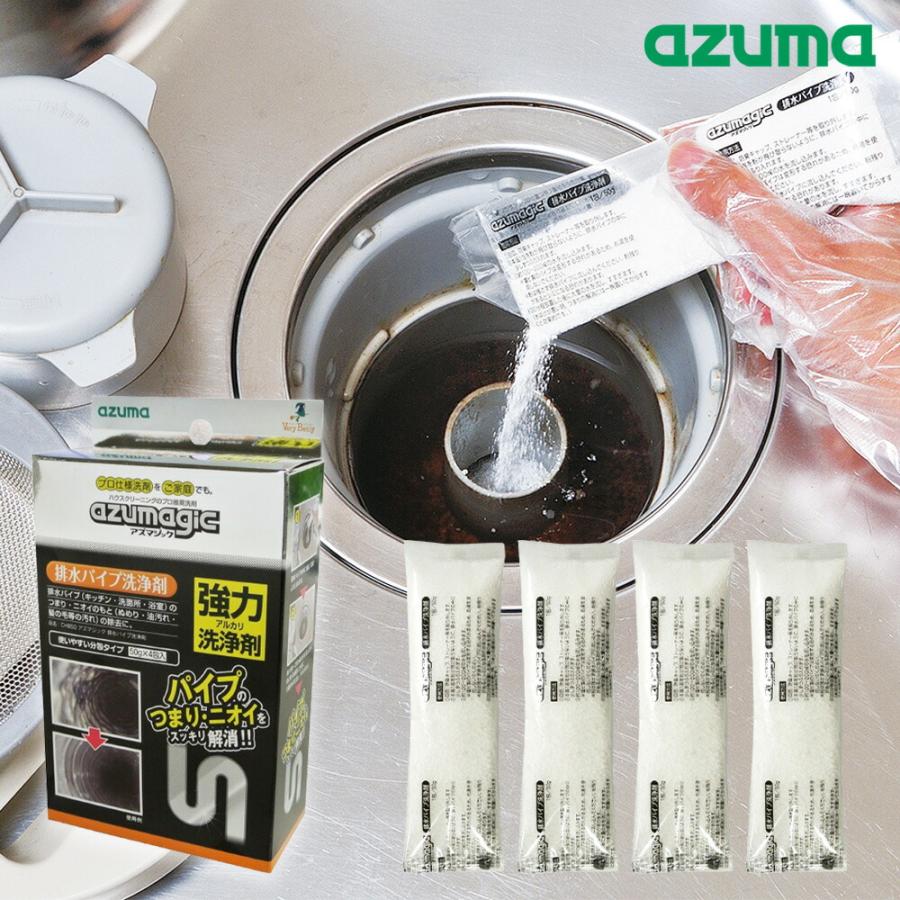 🔥🔥【日本製《AZUMA》保專業級排水管深層發泡去堵塞除味劑】4包入