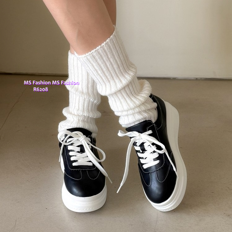 R6208 韓國🇰🇷真皮厚底sneakers