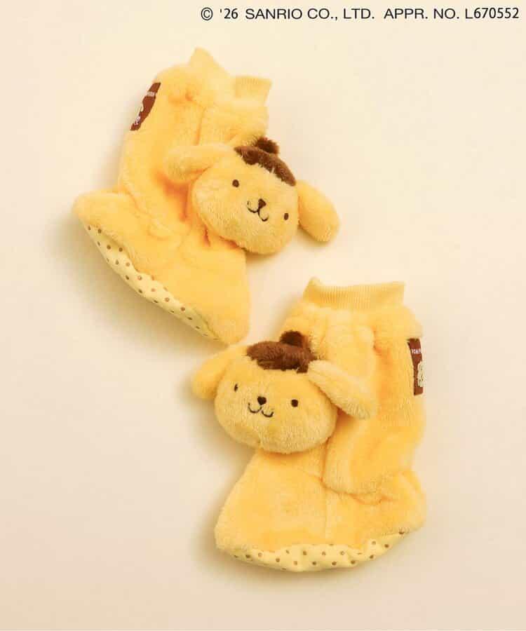 Sanrio 嬰兒人物BB 軟底鞋 Hello Kitty MyMelody Pompompurin 水怪
