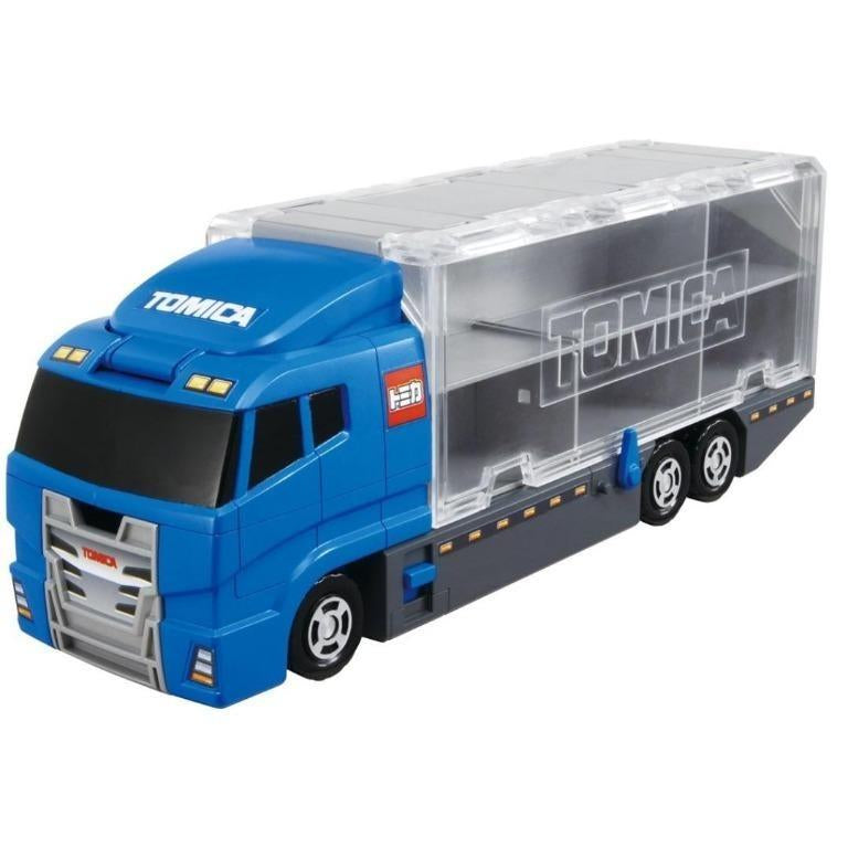 日本Takara Tomy Tomica 汽車運輸車 ( 可容納12架車仔 ) ( 不包車仔 ) Tomica World Lock Up Convoy