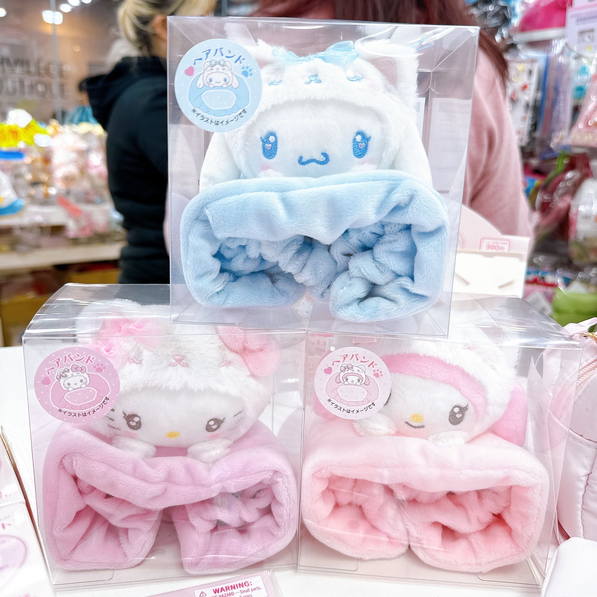 日本直送sanrio 貓咪系列 hair band