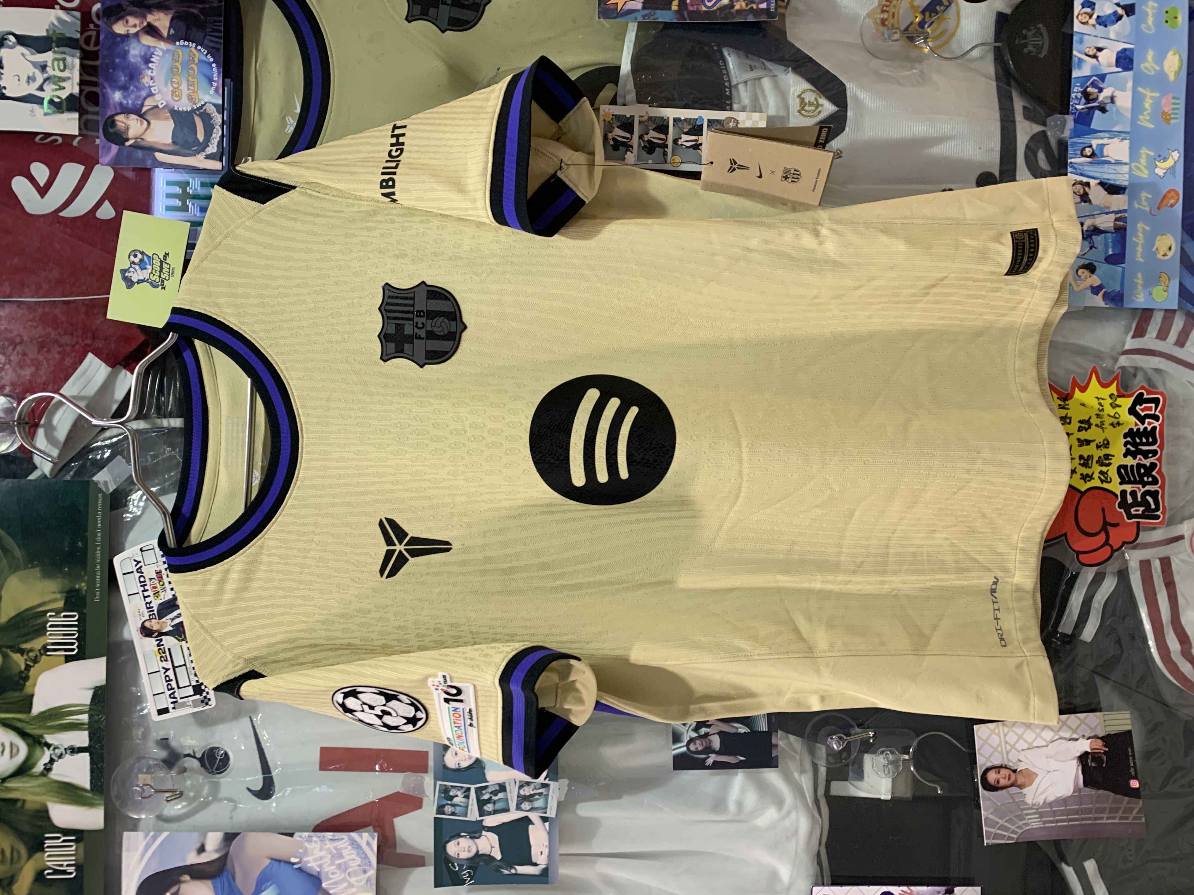 2025-26 巴塞隆拿 作客 球員版 短袖 西甲 或 歐聯 fullset Barcelona Away Shirt 