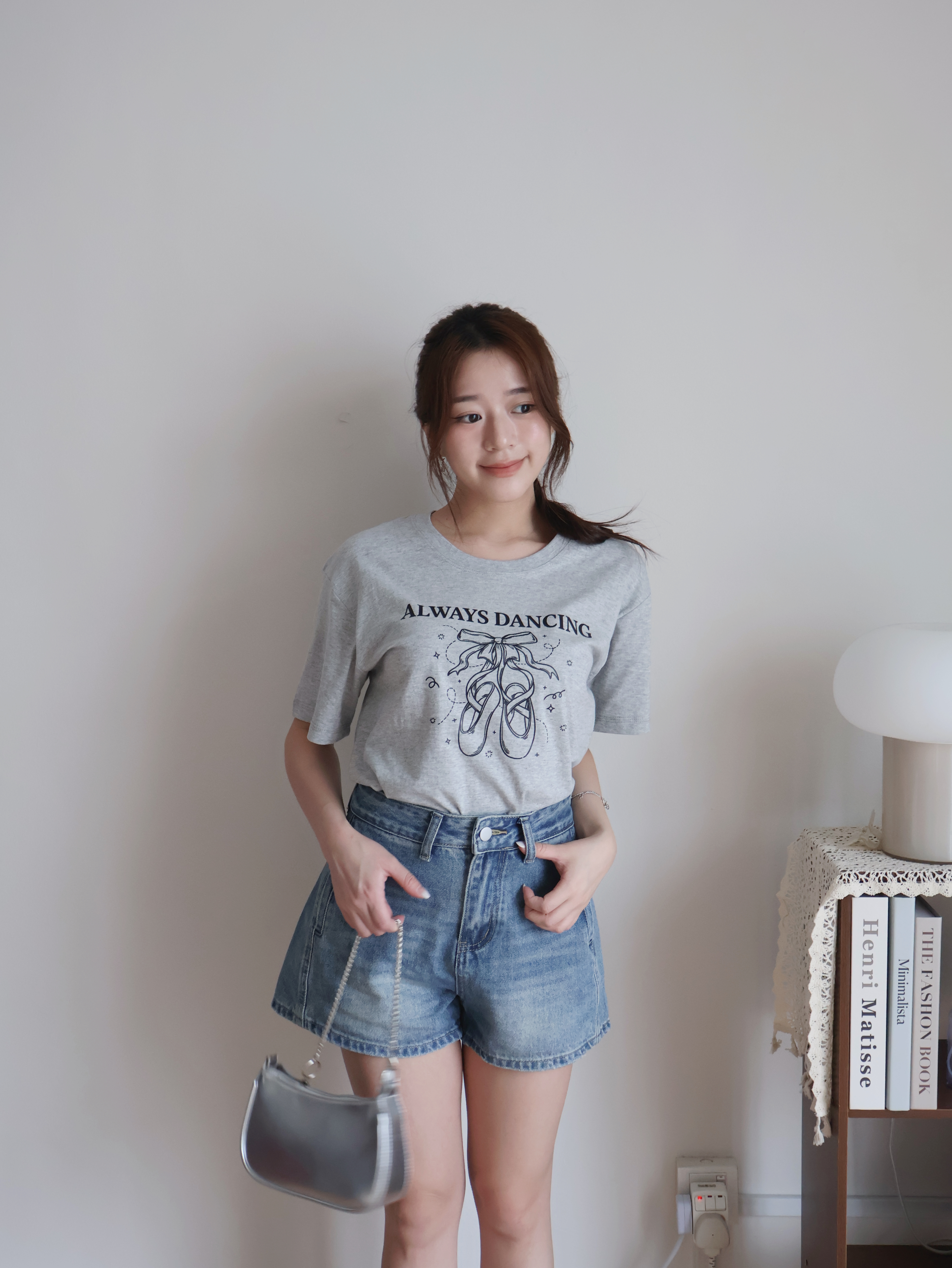 Aster Denim Shorts | Blue