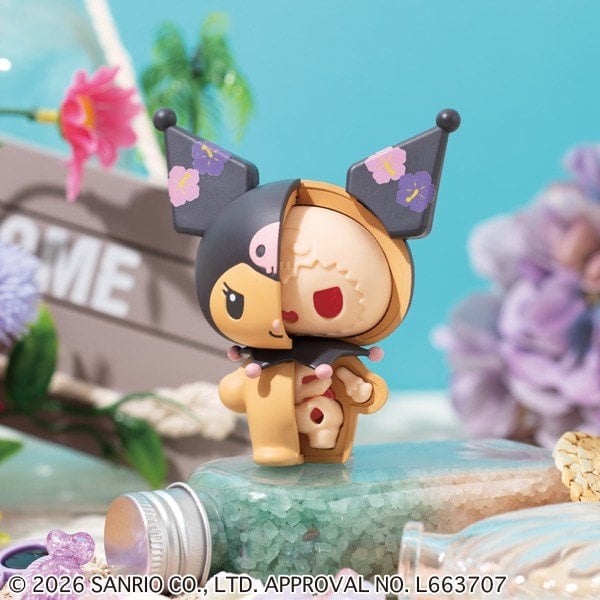 (行版) MegaHouse 解體拼圖 幻想系列 三麗鷗 熱情夏日 Kaitai Puzzle Fantasy Sanrio Characters Tropical Cherry Mix (原盒4盒) (1套4款) 