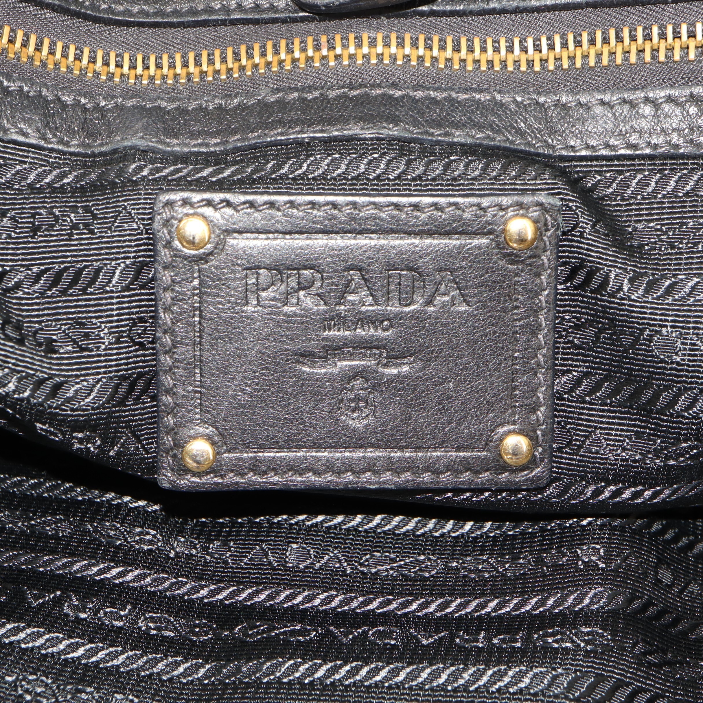 Prada Tessuto Gaufre Tote Bag