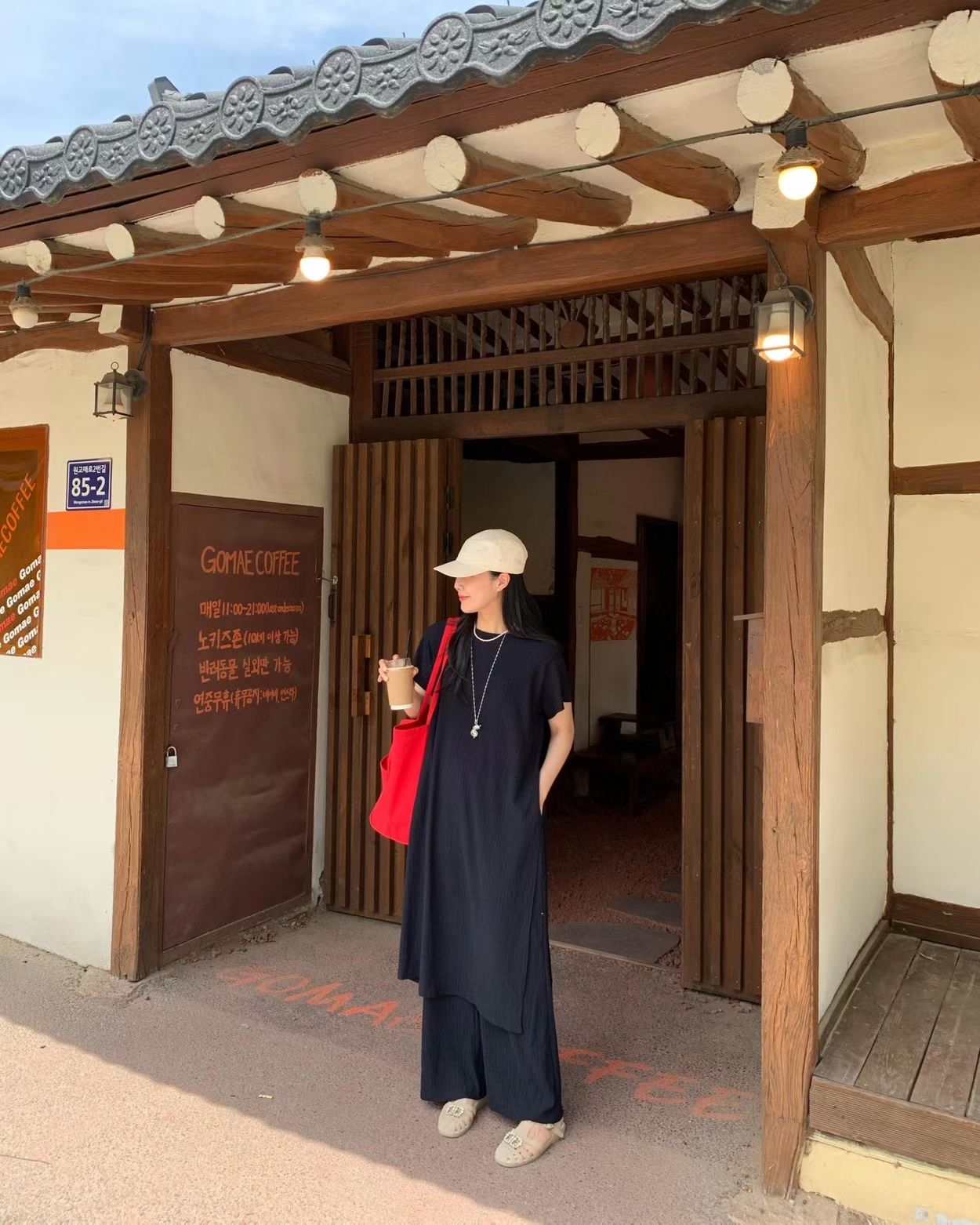 🇰🇷東大門女裝 | long T and pants