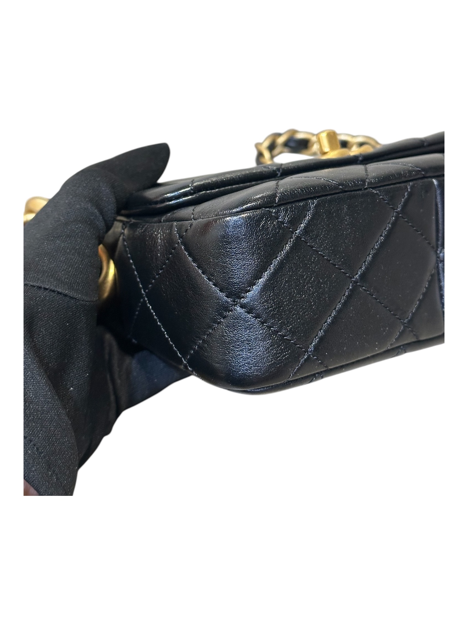 Pre-Owned CHANEL 24S Small Flap Shoulder Bag 