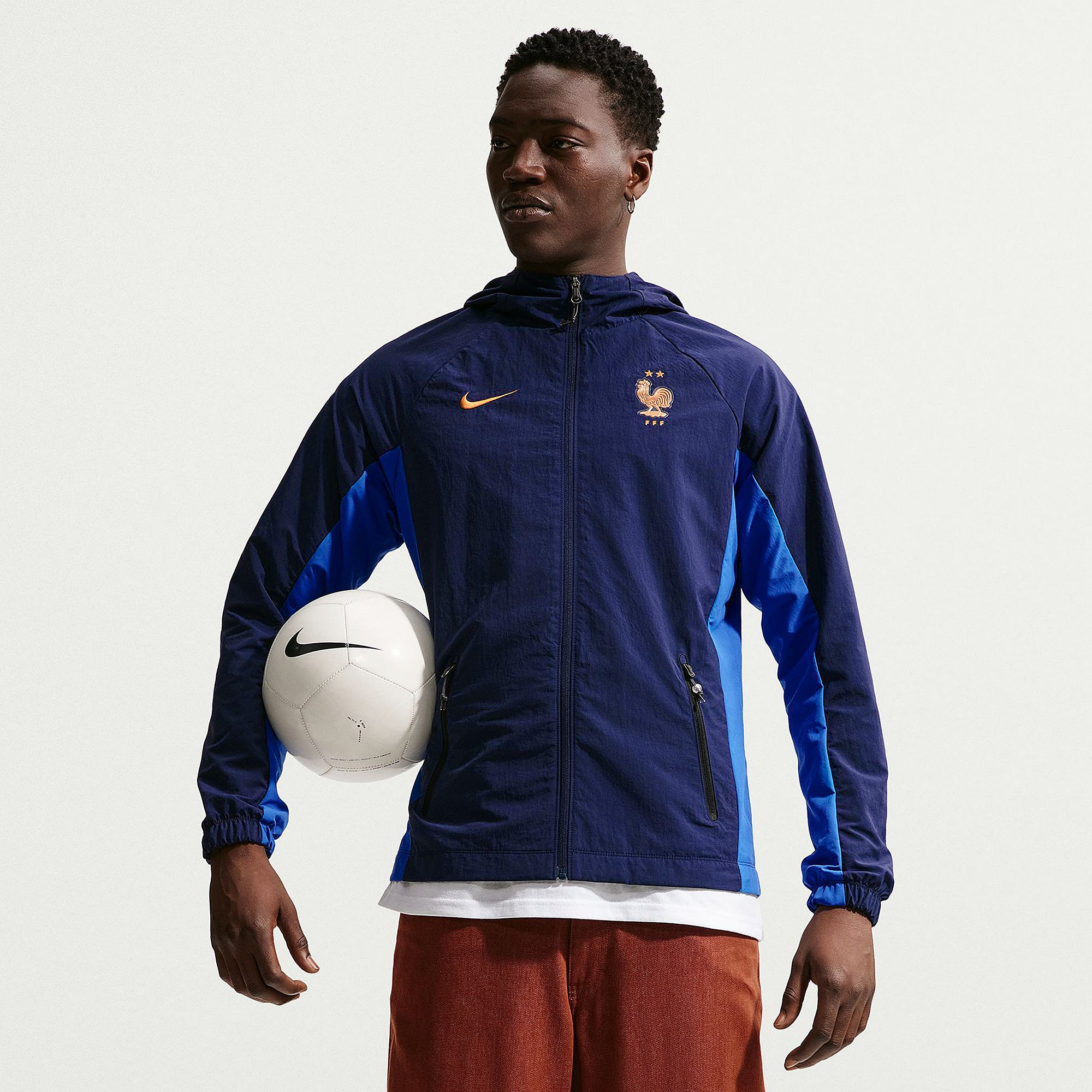 Nike France 法國 AWF 防風連帽外套 IB6333