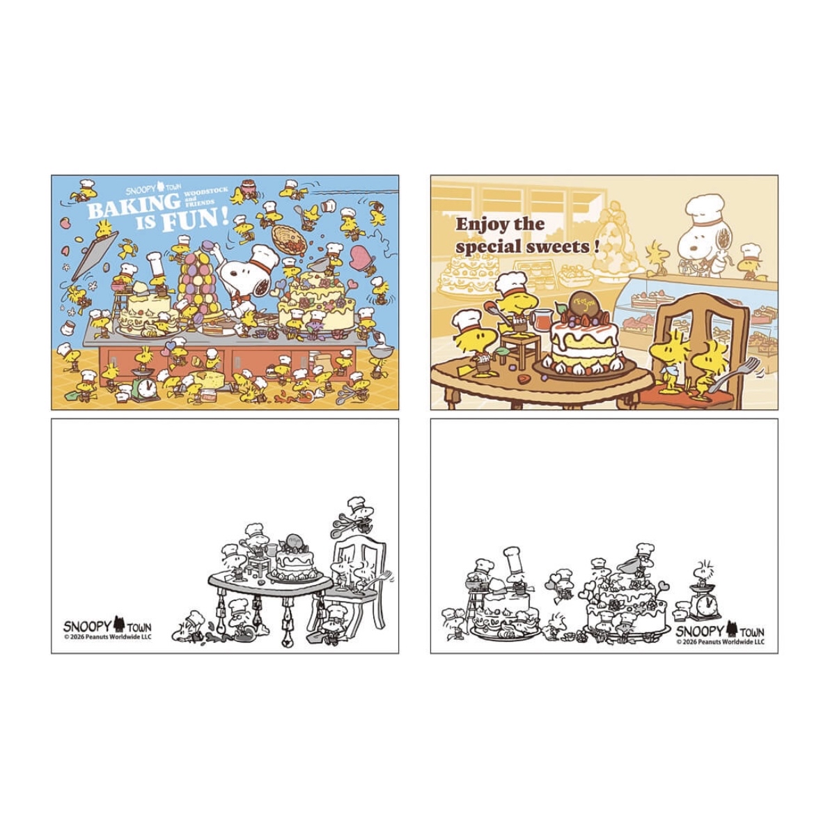 Snoopy POSTCARD套裝｜預訂