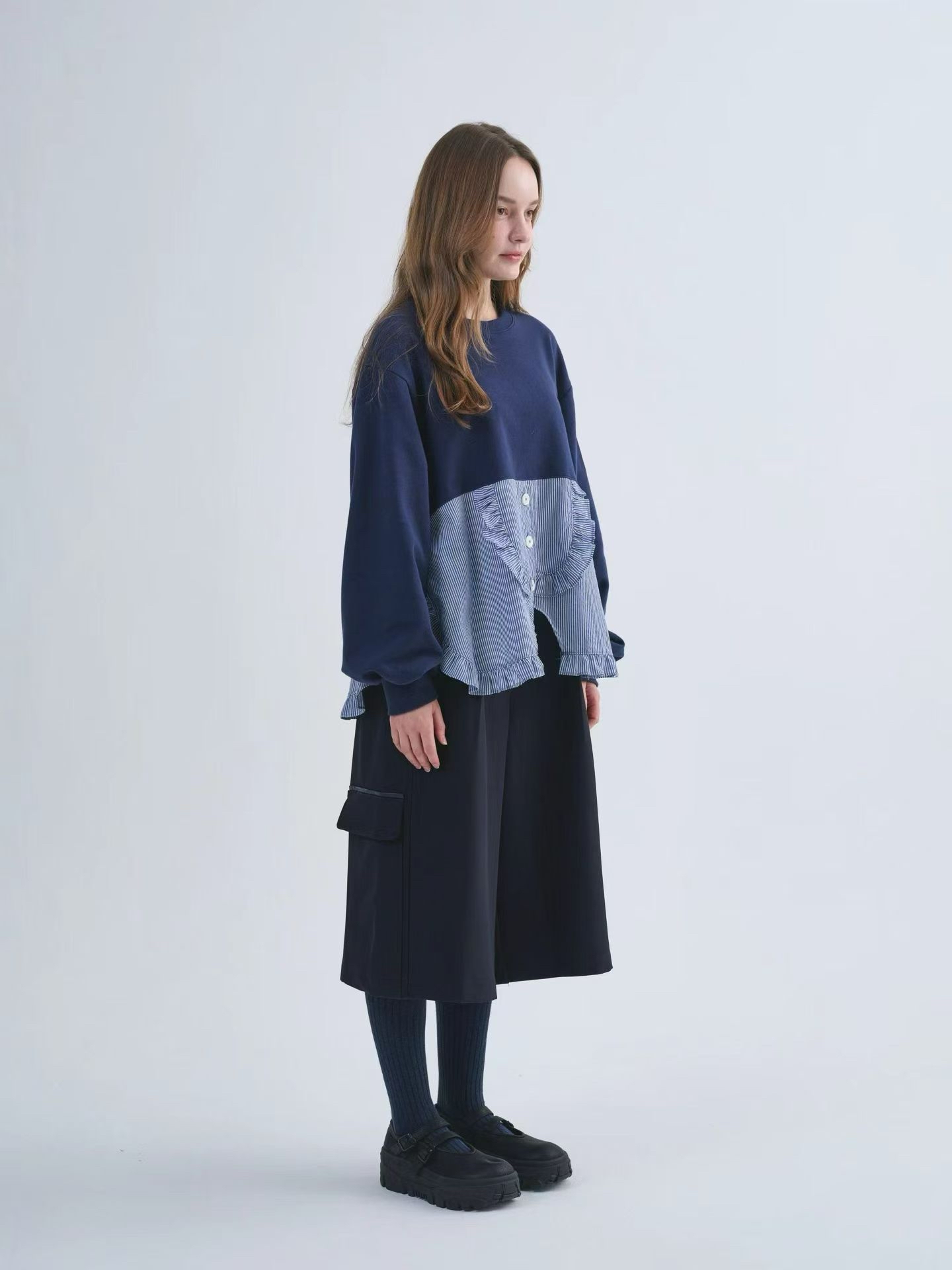 RU YO ruffle 恤衞衣