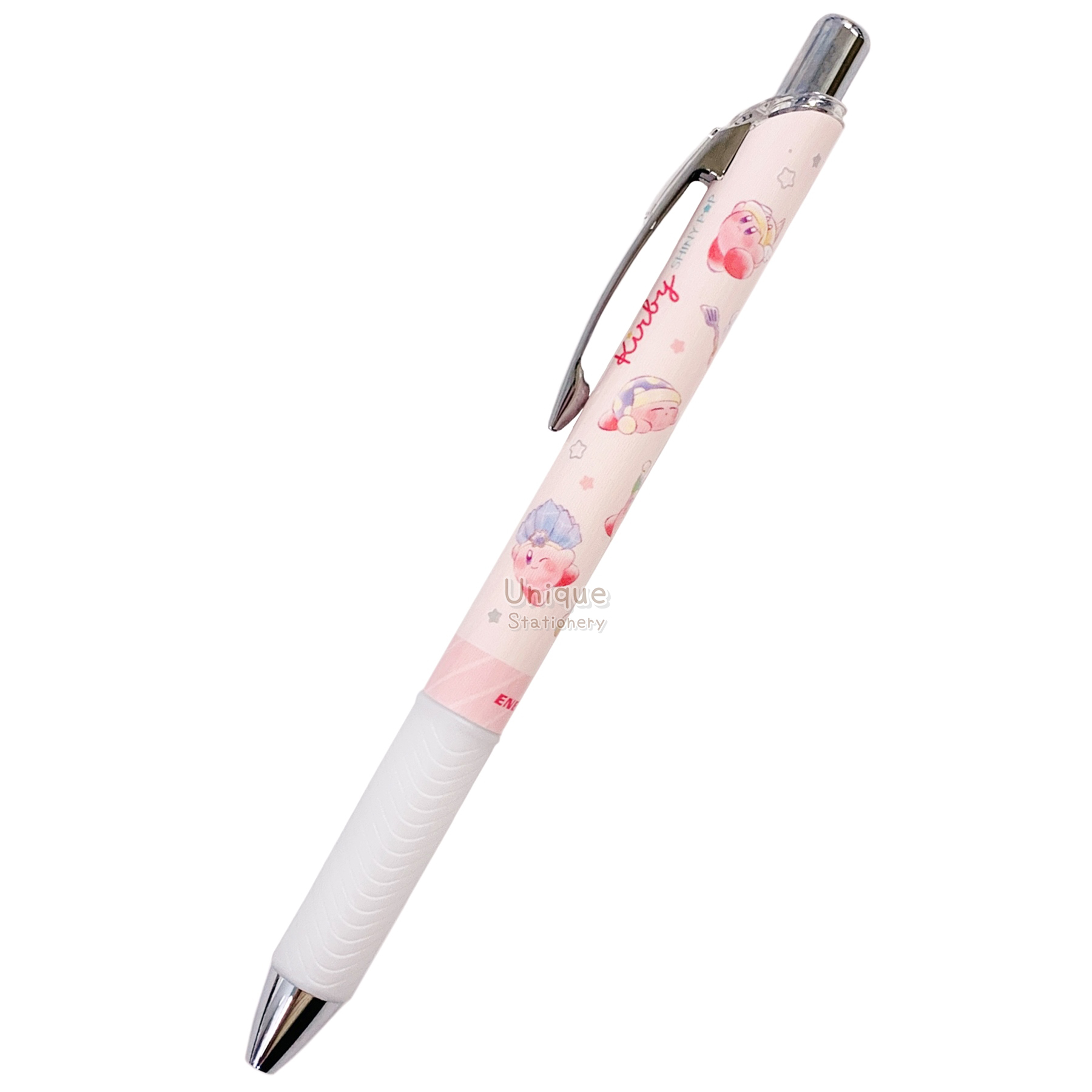 Kirby 星之卡比 Pentel EnerGel 日本製 0.5mm 黑色 啫喱筆 (207345)