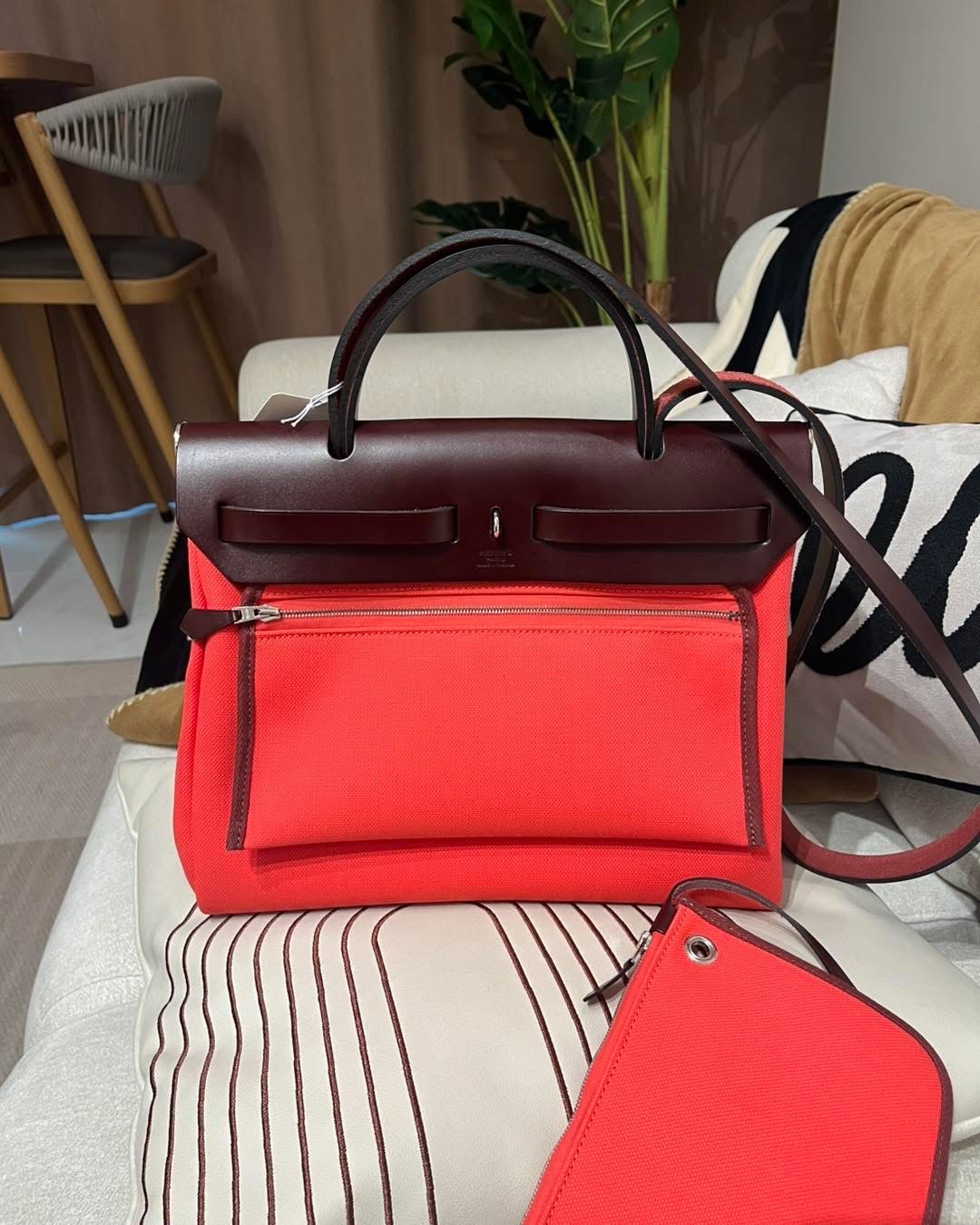未使用品 Hermes herbag 31,STAMP B 100%Authentic, Unused ✨ ✅KEY LOCK ✅pouch ✅dust bag