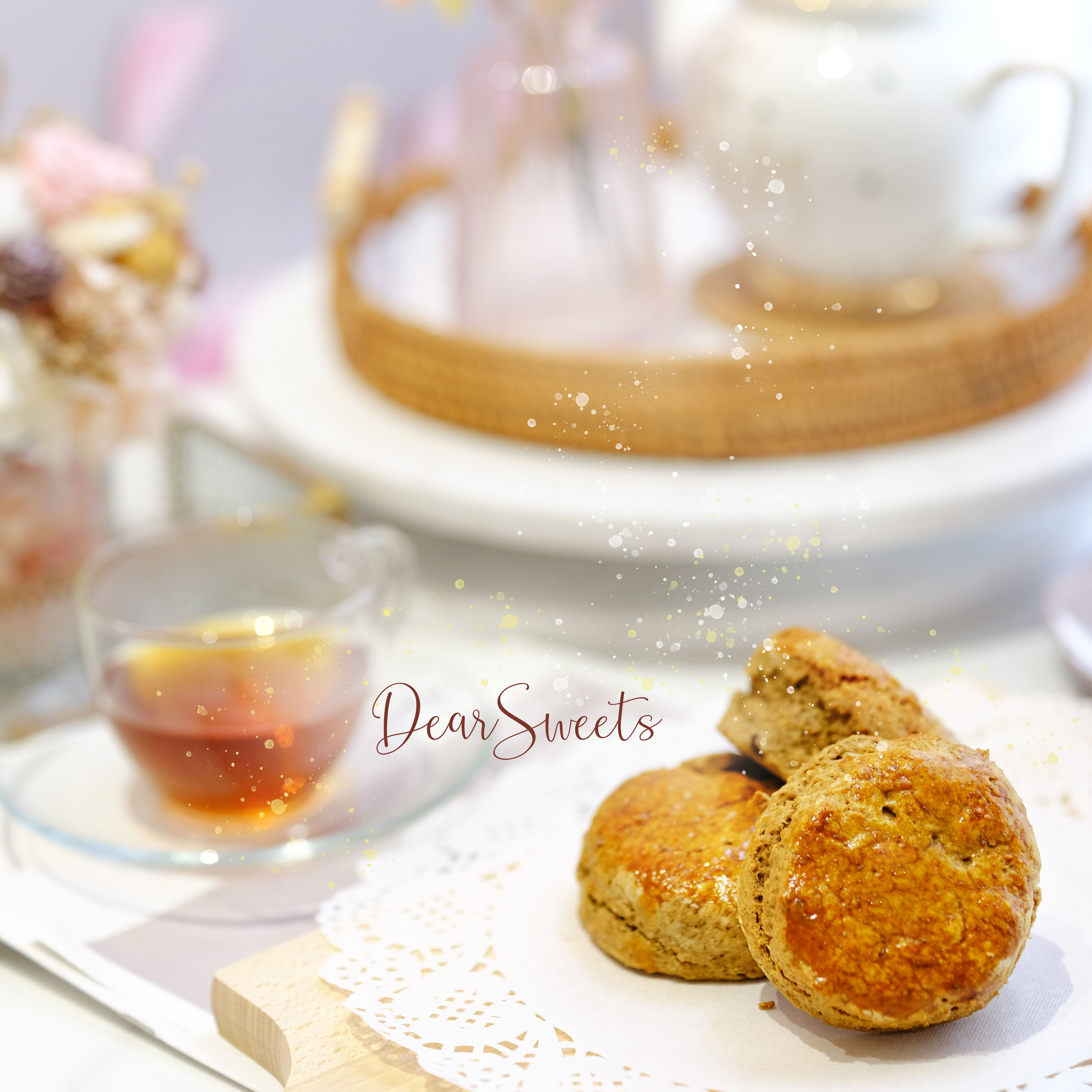  手工低糖咖啡 Scones（$90 /2 件裝）