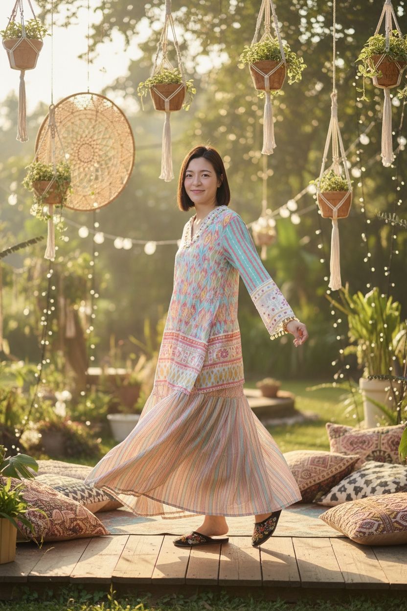 Unicorn Top Short Version Kurta #1352