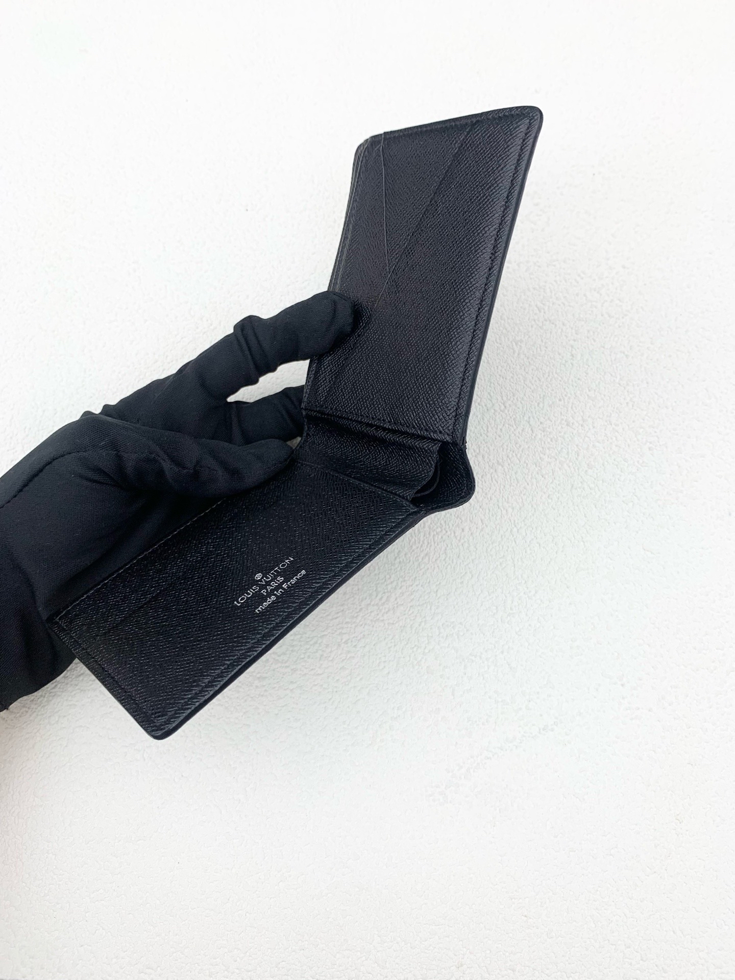 【預訂貨品】LV黑色棋盤男款短銀包