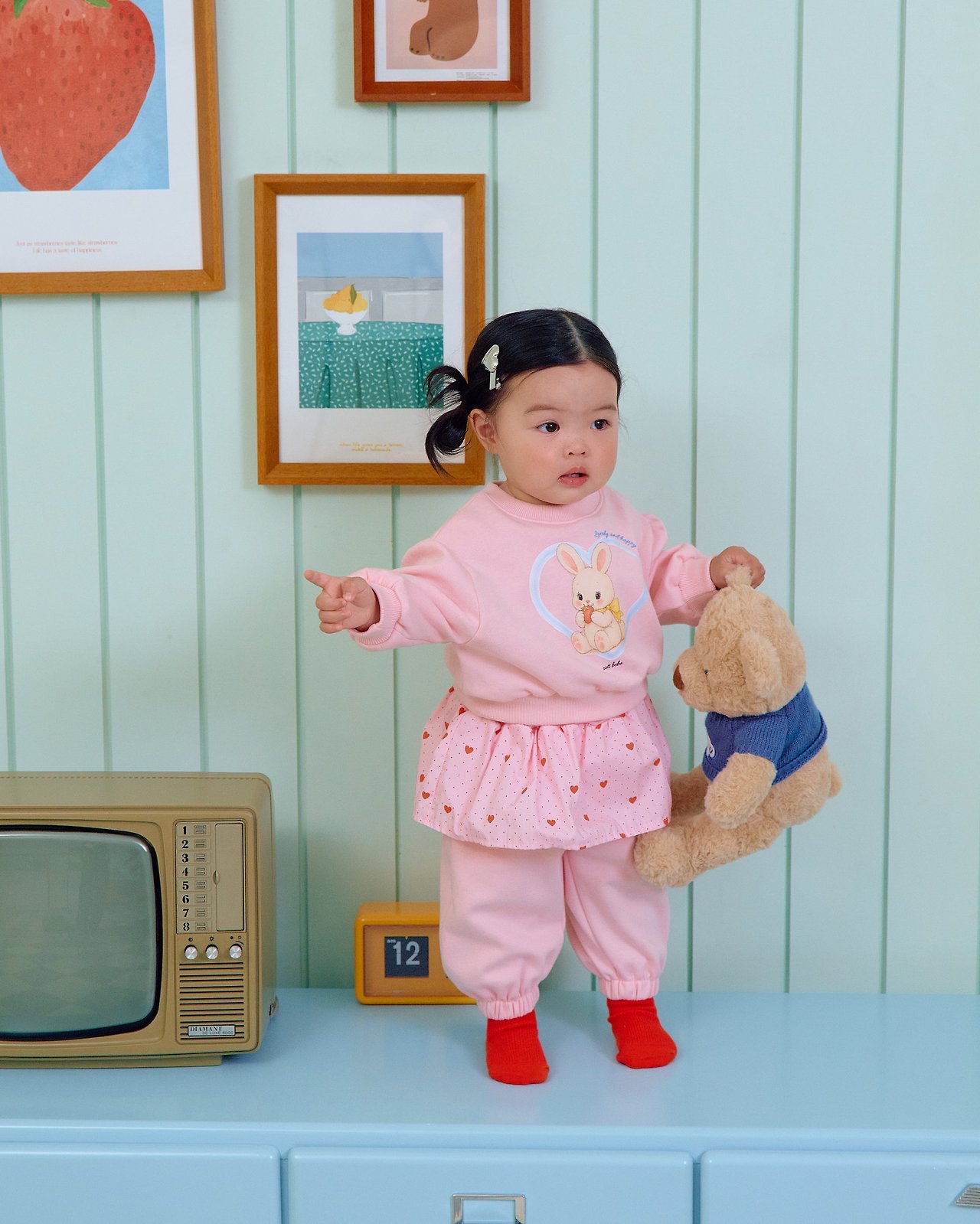 OOTT | Cutie Rabbit Two-Piece Set