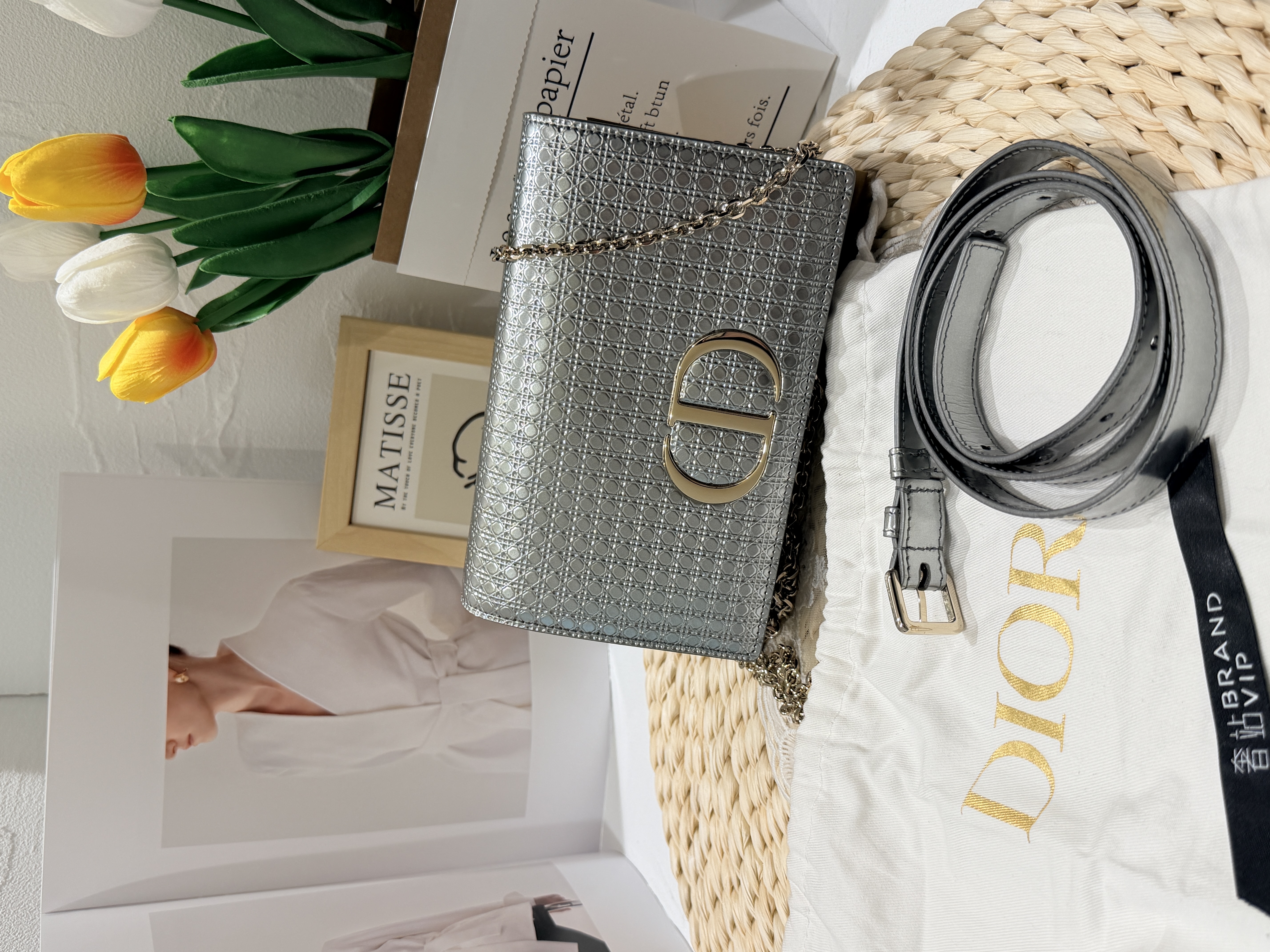 Christian Dior 30 Montaigne 2 合 1 兩用包