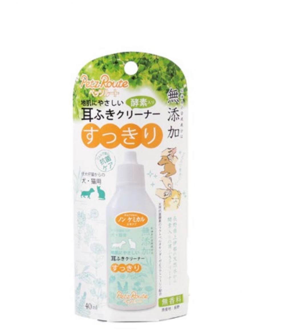 Petz Route 日本 天然無添加潔耳水 40ml