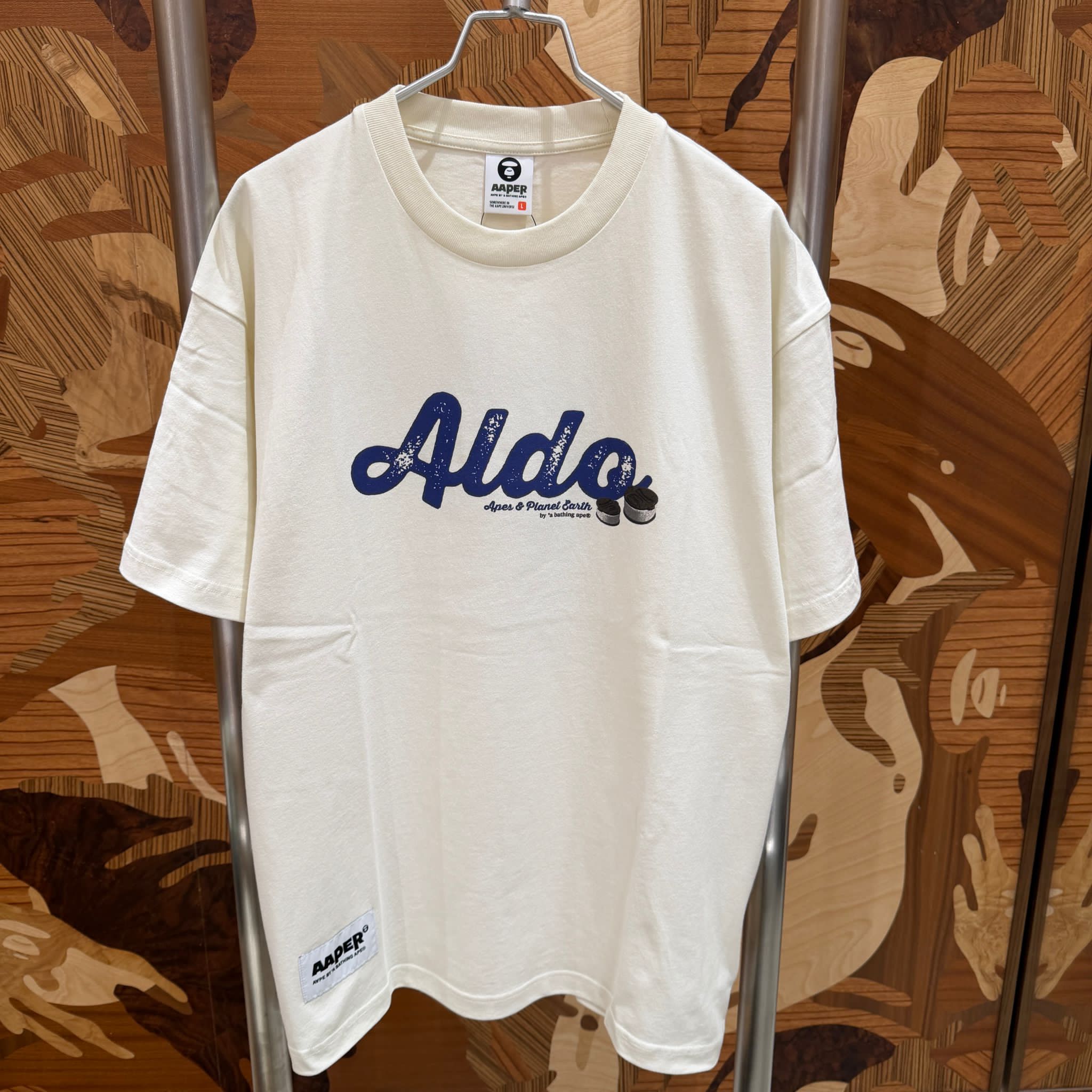 AAPE Relaxed fit AAPER graphic tee (1825) 寬鬆版