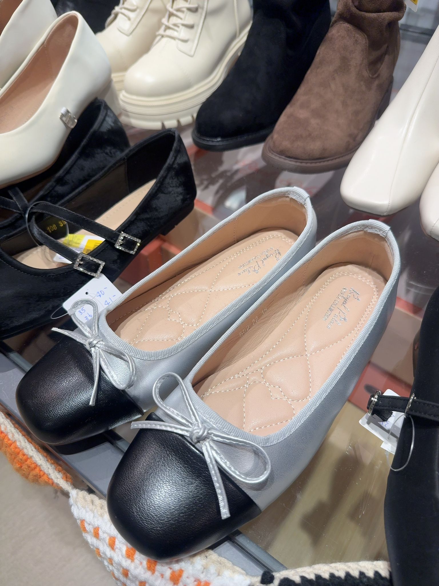 蝴蝶結平底鞋【兩色】