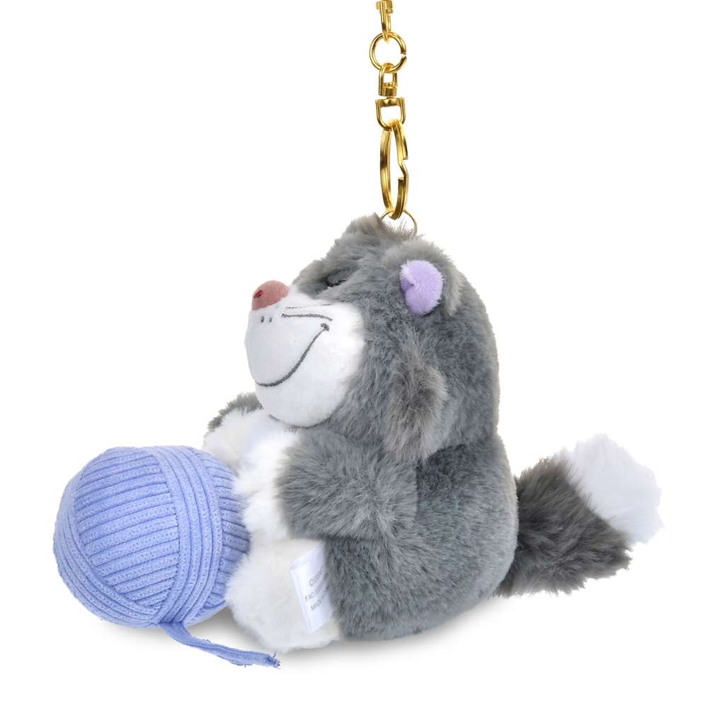 🎀【預訂】Disney Cat Day Keychain Ball - Lucifer