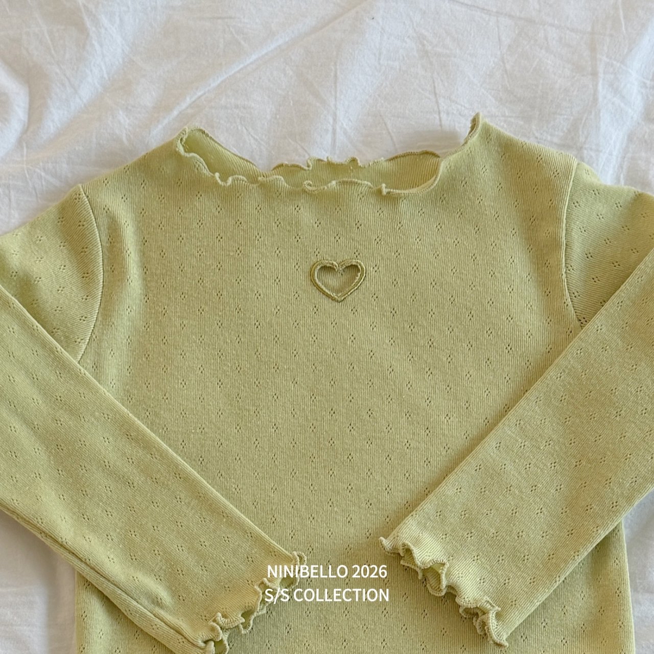 Ninibello | Heart T(Yellow/Ivory M100-110)