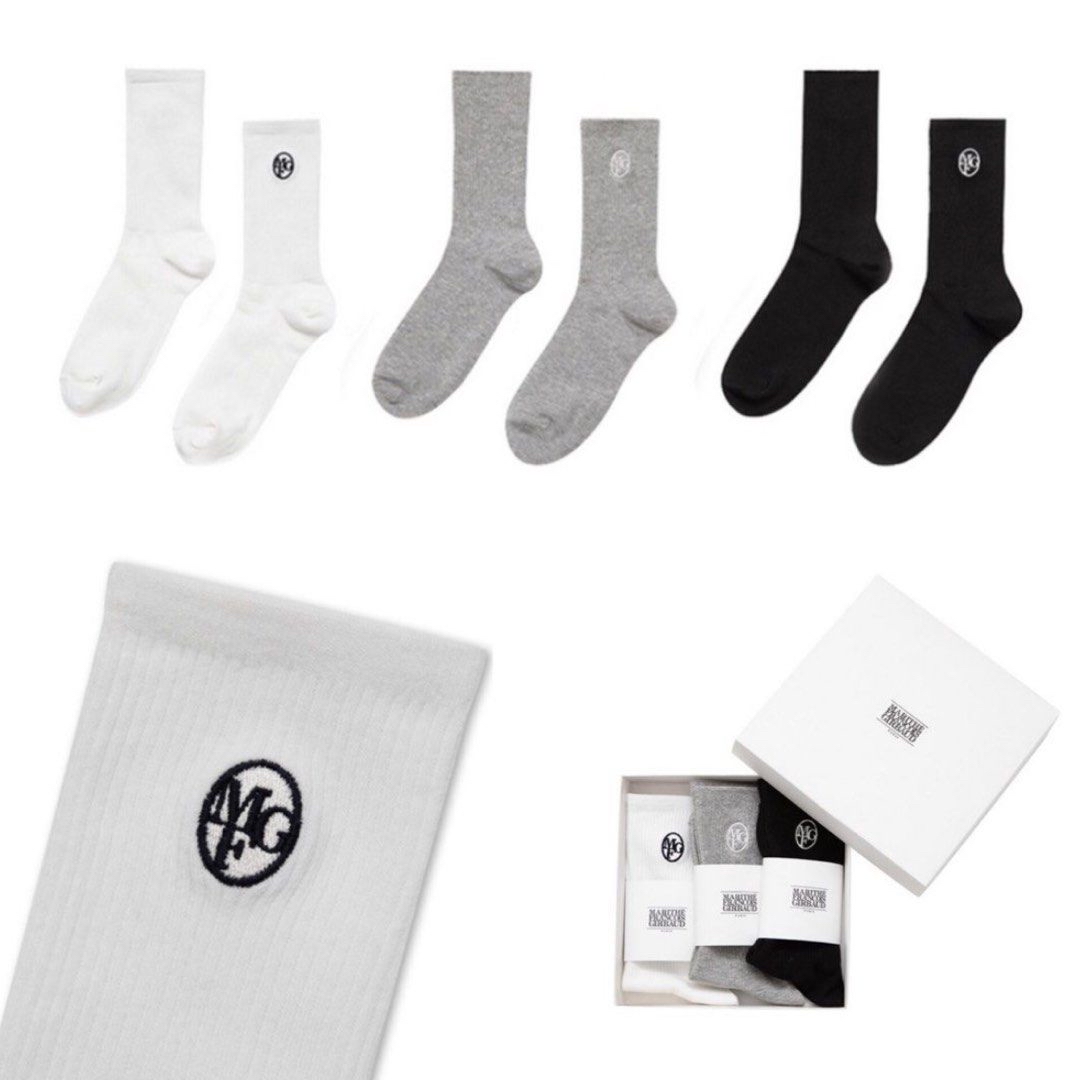 *🇰🇷韓國直送MARITHE FRANCOIS GIRBAUD 🇰🇷韓國專門店/免稅店 2025年秋冬最新款折扣優惠棉襪3件套👍🏻靚料👍🏻舒服👍🏻*