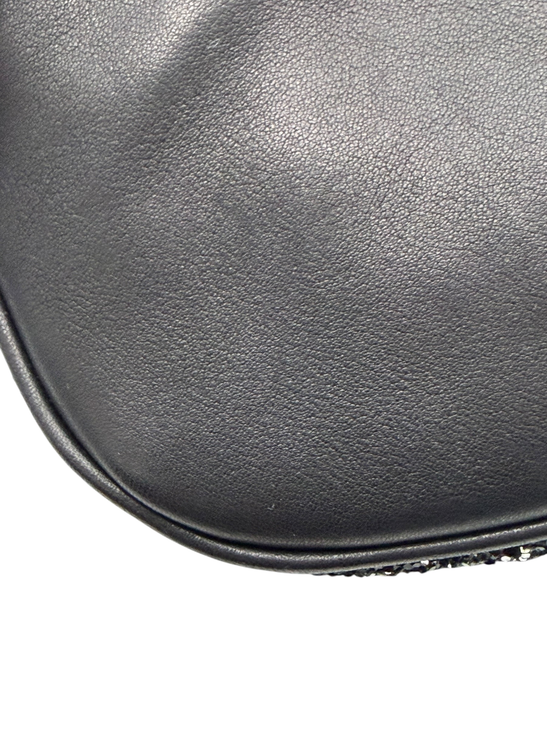 Pre-Owned YSL Metallic Black Glitter Belt Bag / Product Code: 26053013