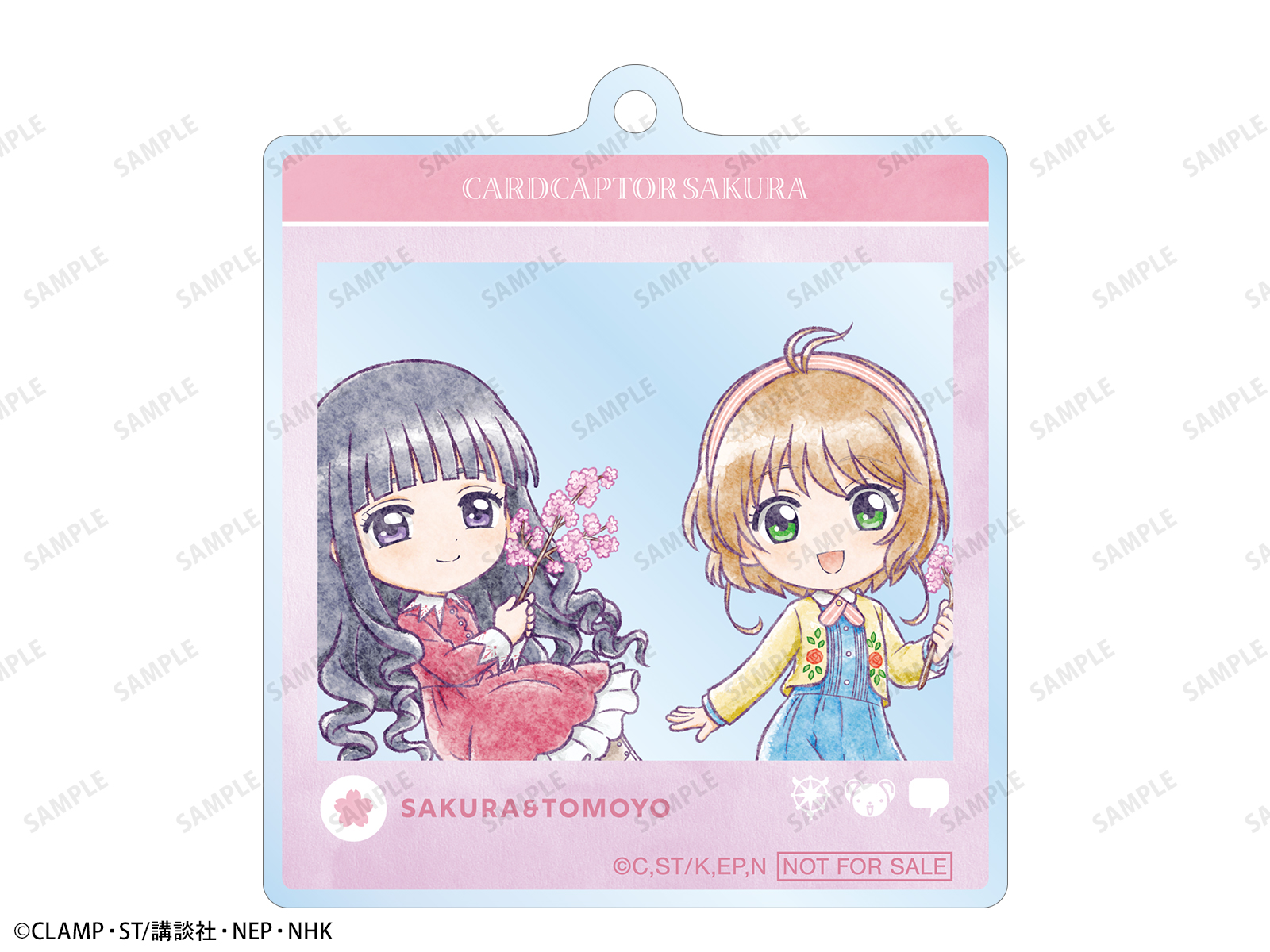 《Pre-Order》Acrylic Keychain Chibi Character Ver.｜JR東日本 X CCS Spring Trip to Kyoto 小櫻的京都春遊 (26SK34-P）