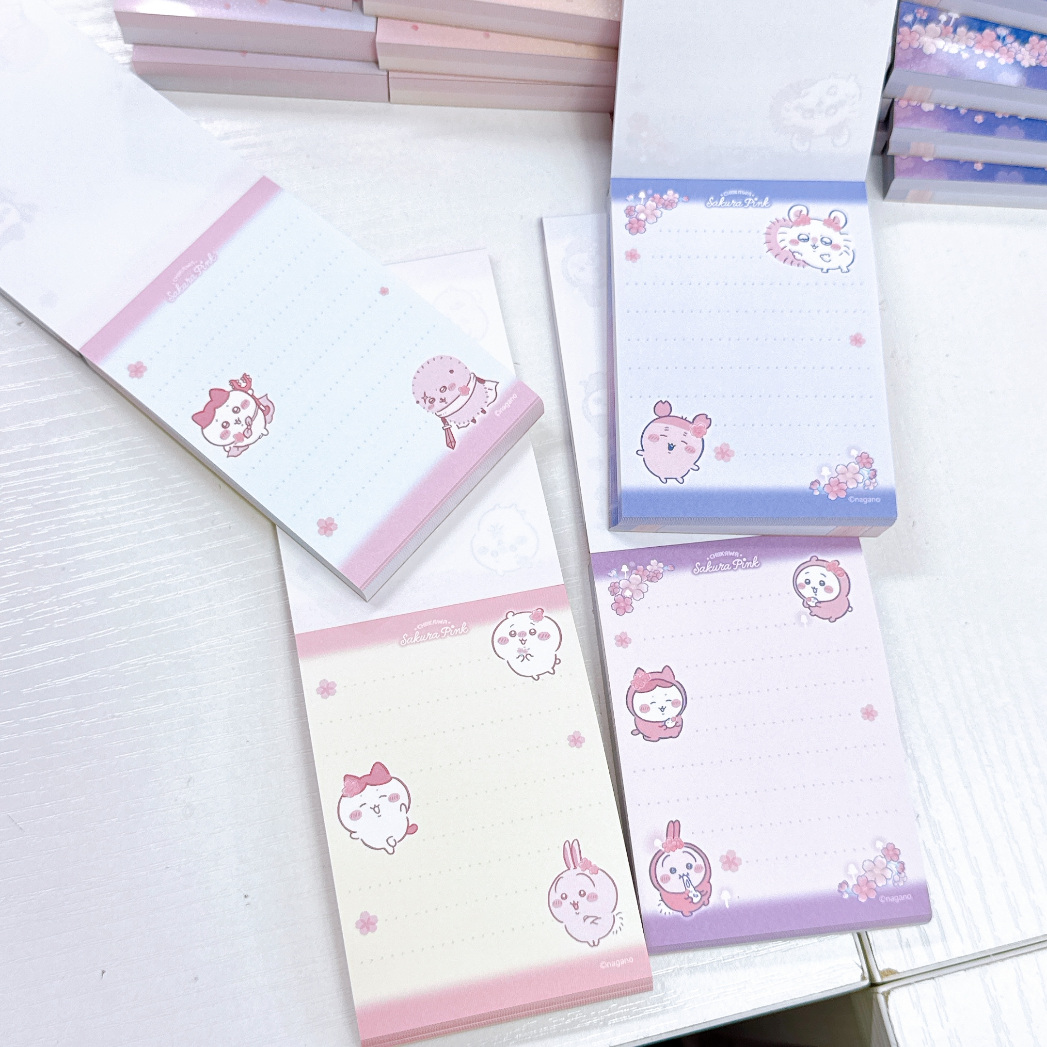 日本直送chiikawa 新款櫻花系列新款文具產品