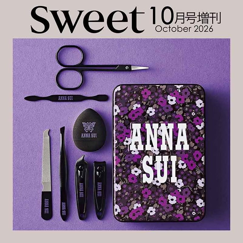 🎀【預訂】Anna Sui 6件美容套裝 - sweet 2026年10月特刊