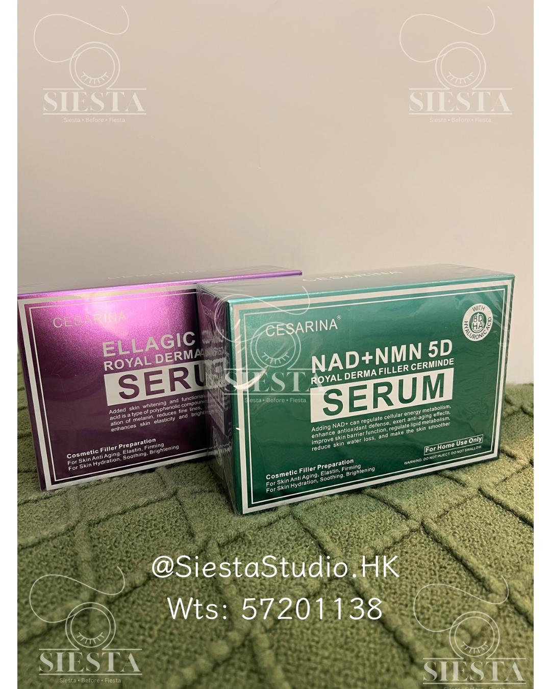 CESARINA 8D NAD+ 屏障急救褪紅修復精華