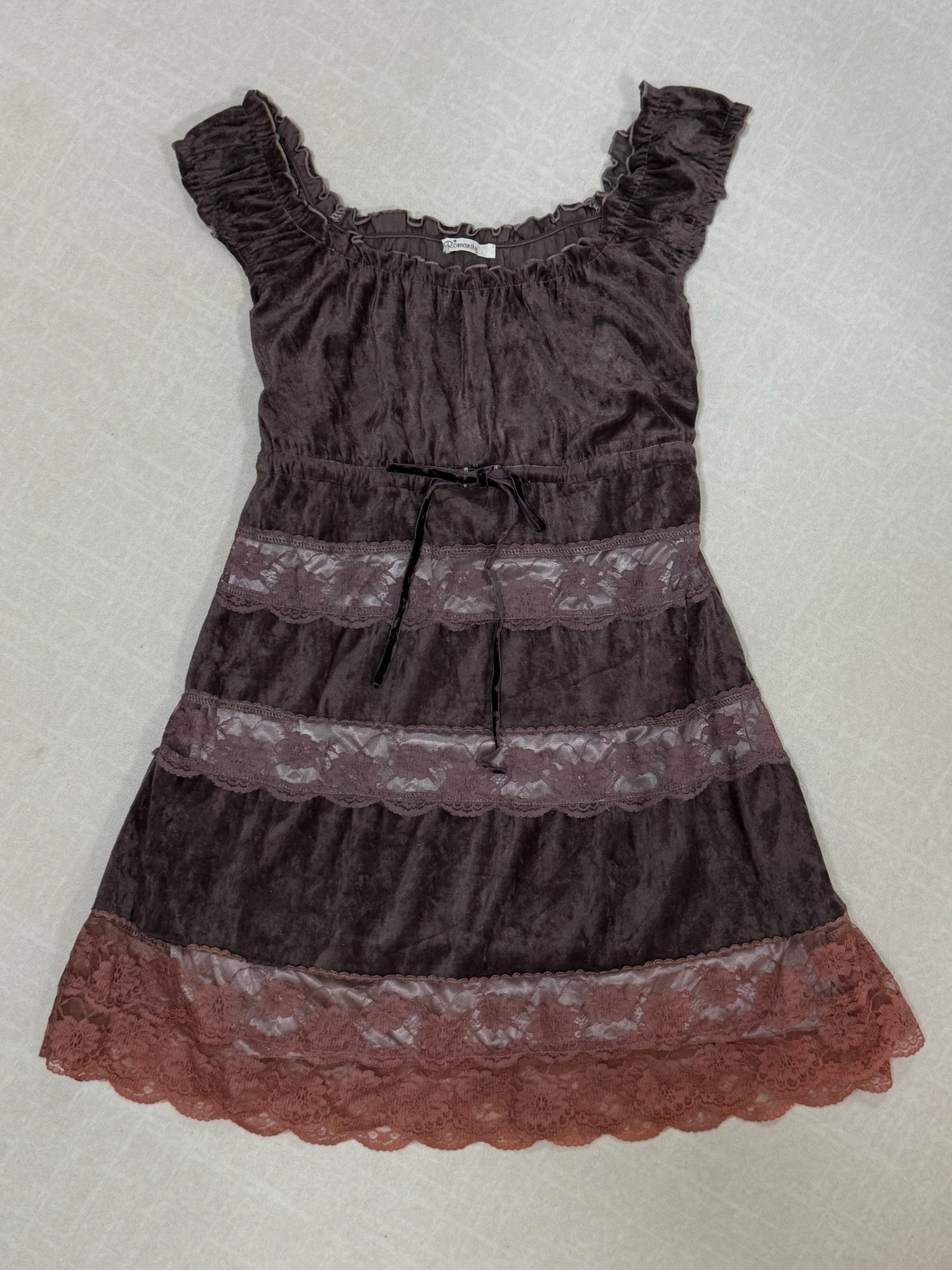 Mauve Inspired Lace Dress