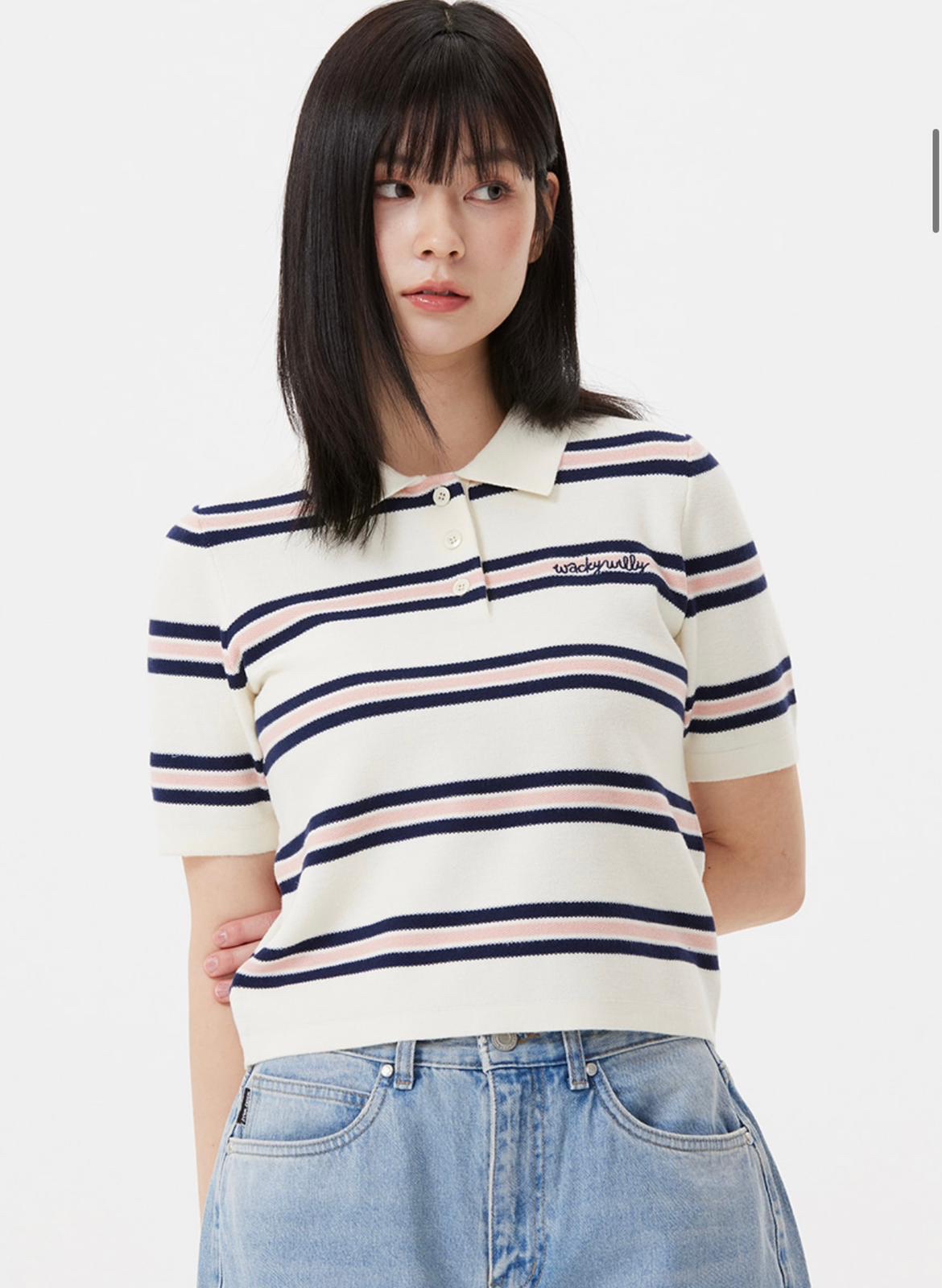 🇰🇷韓國Wacky Willy小火人針織短袖