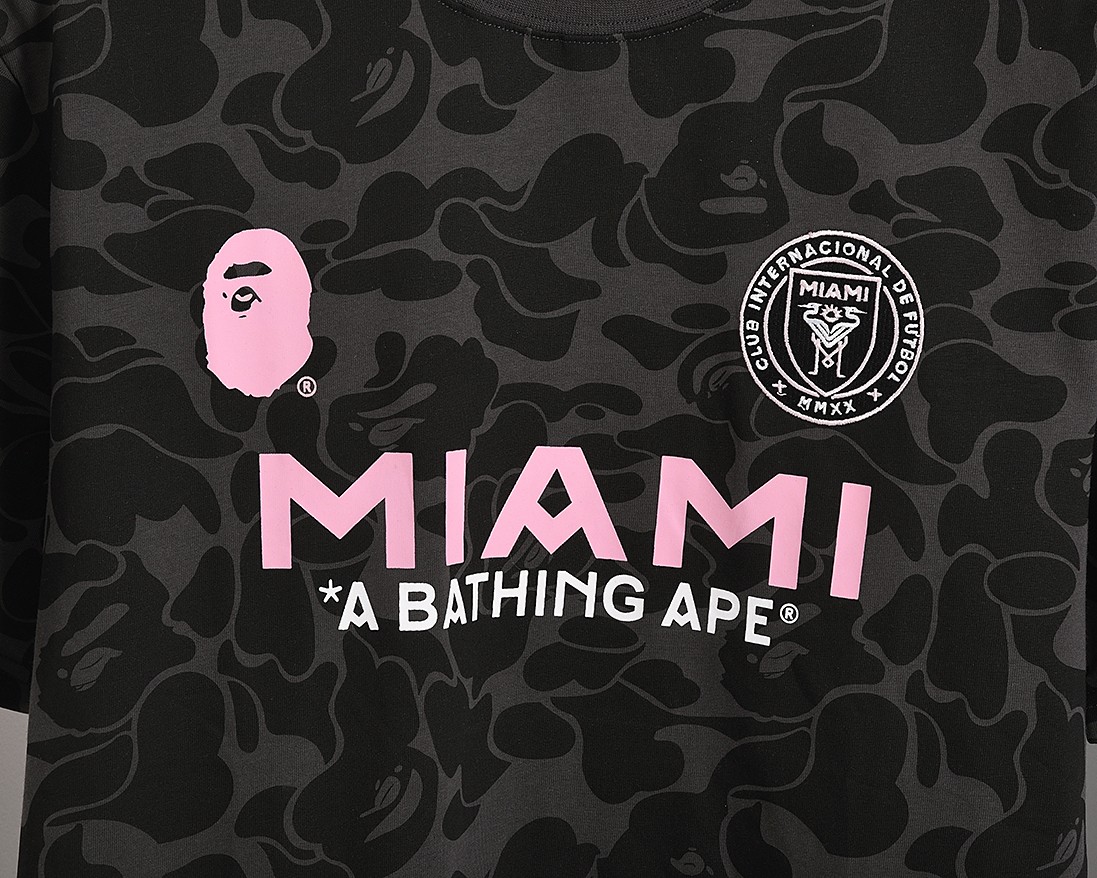 BAPE x Inter Miami CF Camo Tee
