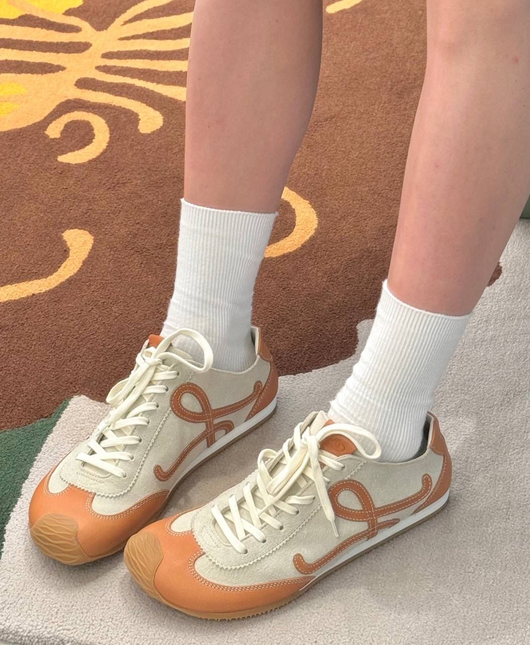 限時優惠✨訂貨🍒Loewe 2.0 suede 拼皮sneaker  Size 38 40 41 only