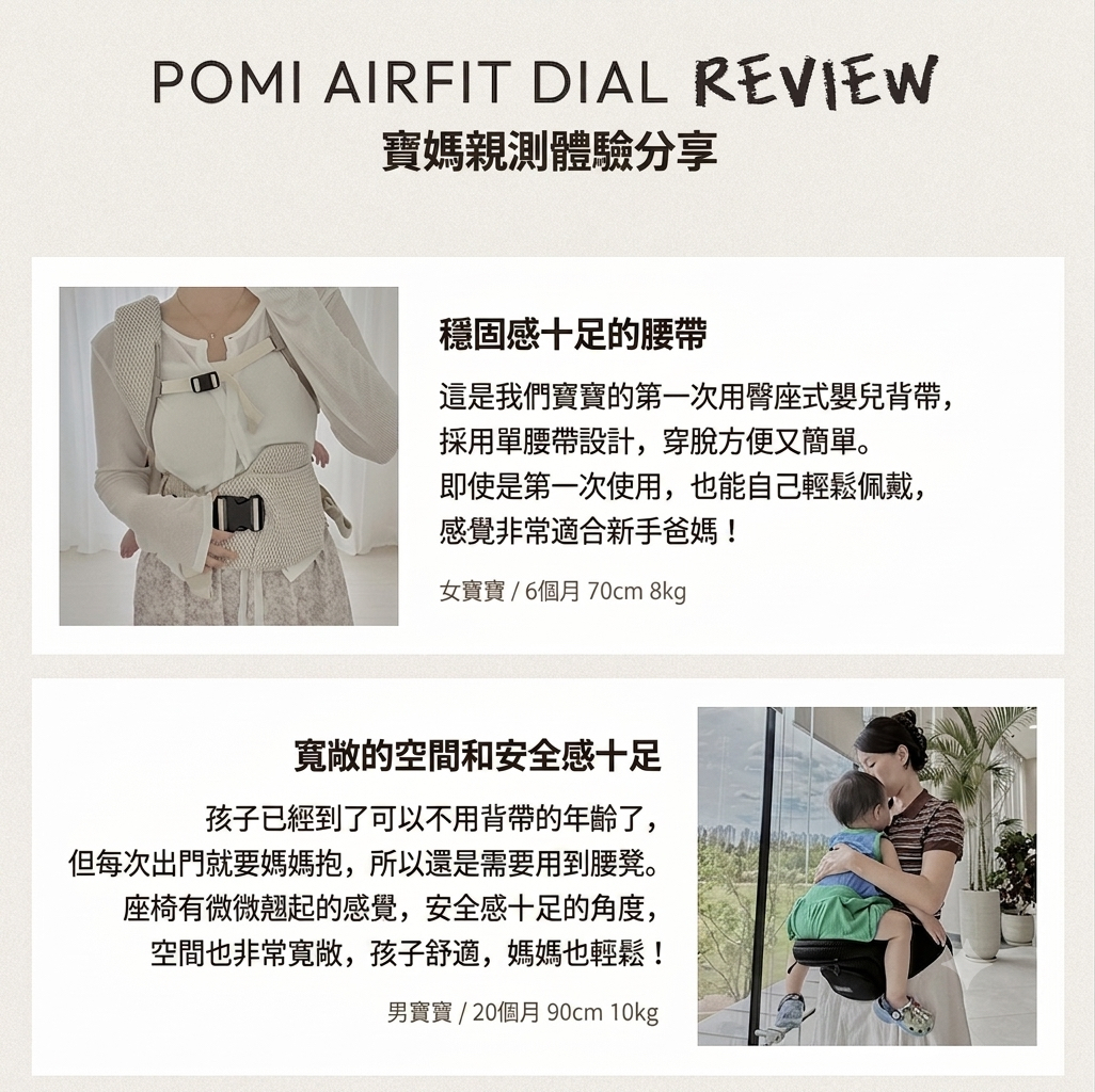 Dottodot POMI AIRFIT DIAL - 多功能腰凳套裝