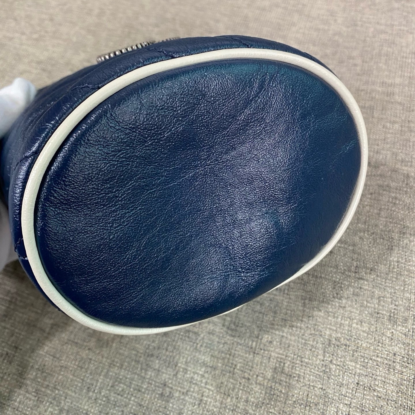 【預訂貨品】GUCCI午夜藍馬蒙水桶包 