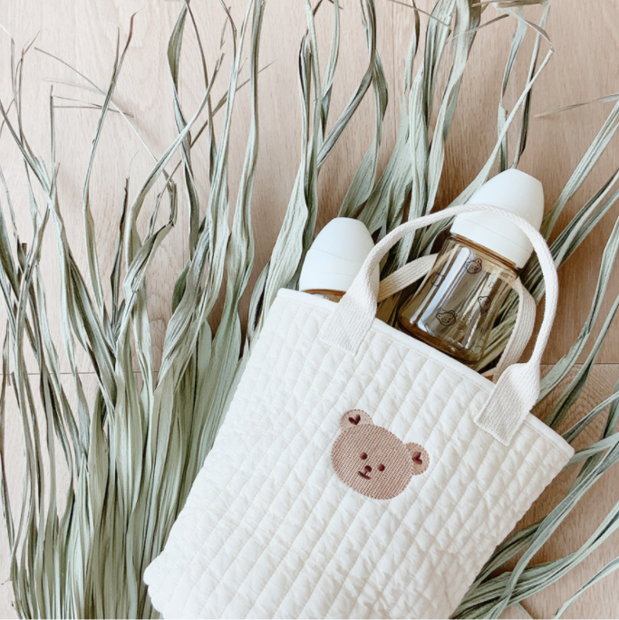 Dottodot 棉質衍縫一手包