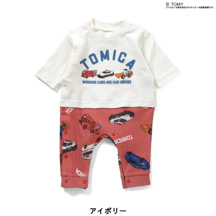 🇯🇵預訂 日本直送🇯🇵Breeze x Tomica系列三色車車印花長袖連身服