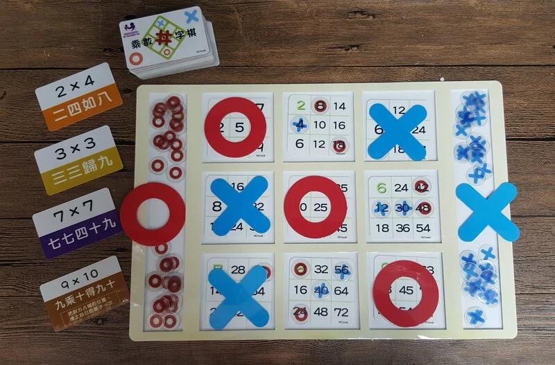 數學系列之乘數井字棋
