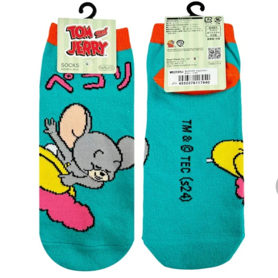 Tom& JERRY 襪 WB2595J