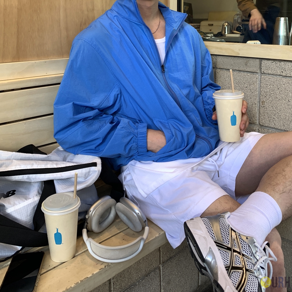 【100%保證韓國直送】韓國品牌原創系列 2-Way 極輕量涼感尼龍防風外套 🧥 [4 color] RL114886