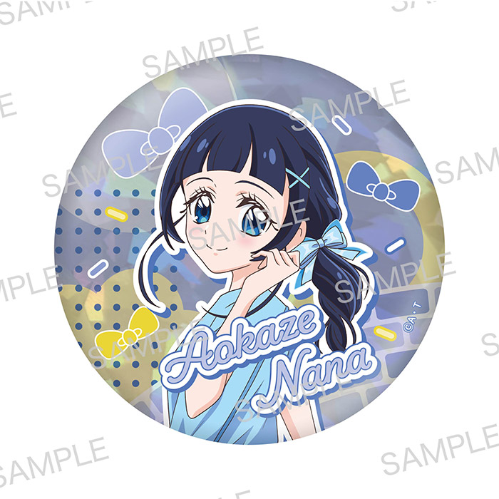 光之美少女 PreCure 偶像與你♪ 閃圖襟章 TV朝日限定 #P-PCG0817 [Toei] (IN-STOCK)