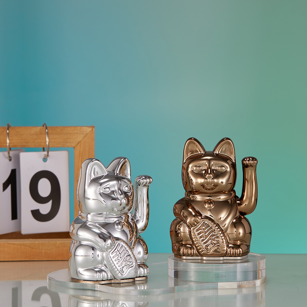 📦訂購 台灣代購 Mini Lucky Cats 迷你幸運繽紛自動招手招財貓